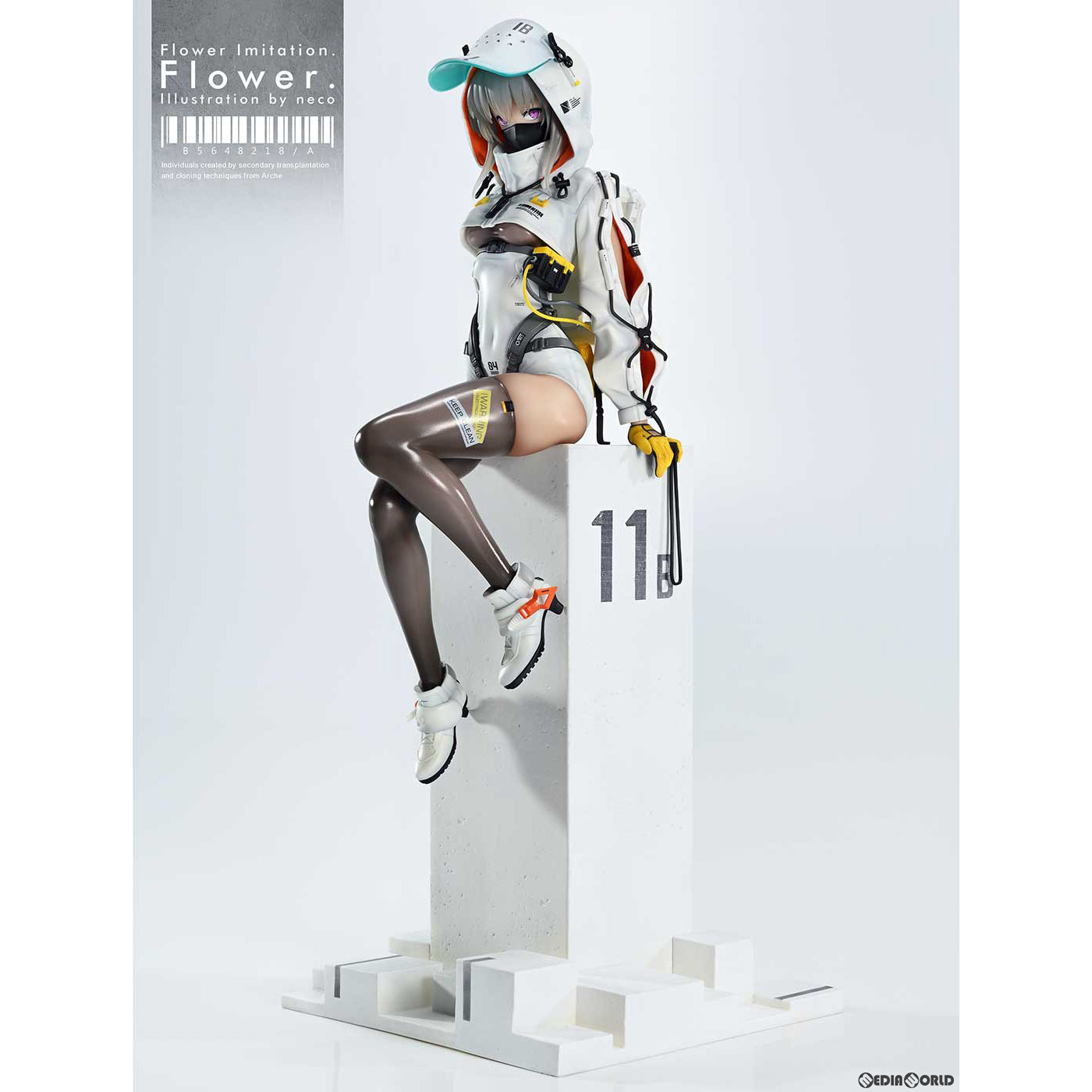 【中古即納】[FIG] PRISMA WING Flower Imitation. Flower. Illustration by neco 1/7 完成品 フィギュア(PWNECO-01P) プライム1スタジオ(20250228)