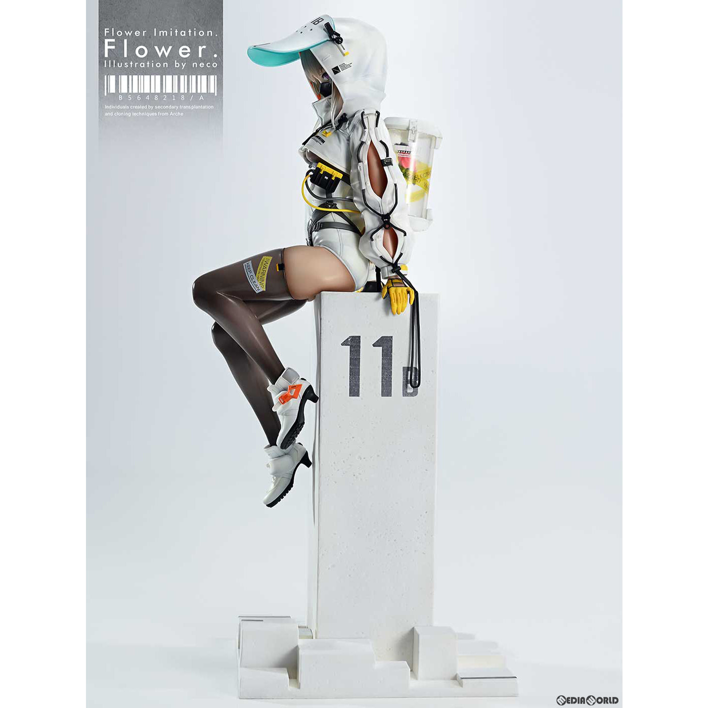 【中古即納】[FIG] PRISMA WING Flower Imitation. Flower. Illustration by neco 1/7 完成品 フィギュア(PWNECO-01P) プライム1スタジオ(20250228)