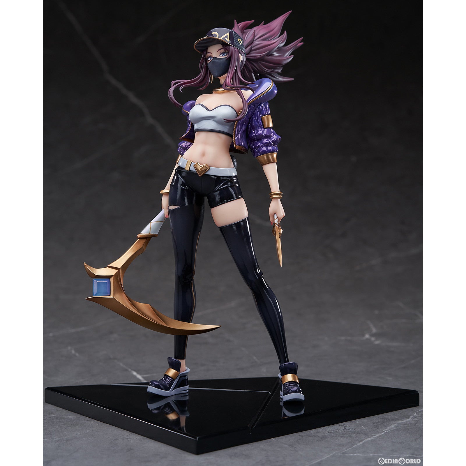 【新品即納】[FIG] ミニプロジェクター付属 K/DA アカリ League of Legends(リーグ・オブ・レジェンド) 1/7 完成品 フィギュア APEX(エーペックス)/東京フィギュア(20241130)