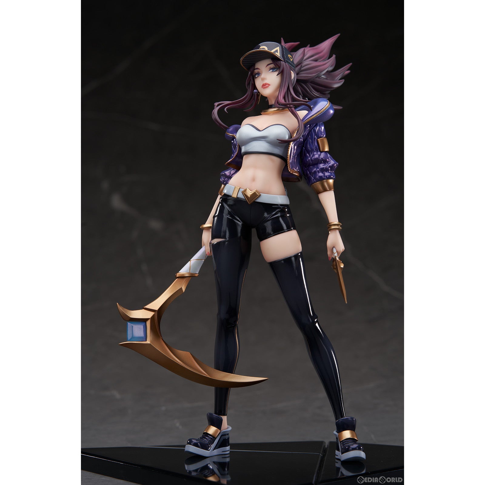 【新品即納】[FIG] ミニプロジェクター付属 K/DA アカリ League of Legends(リーグ・オブ・レジェンド) 1/7 完成品 フィギュア APEX(エーペックス)/東京フィギュア(20241130)