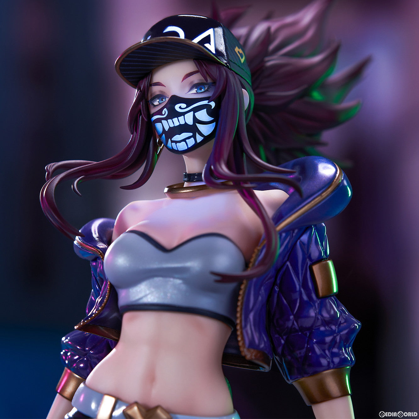 【新品即納】[FIG] ミニプロジェクター付属 K/DA アカリ League of Legends(リーグ・オブ・レジェンド) 1/7 完成品 フィギュア APEX(エーペックス)/東京フィギュア(20241130)