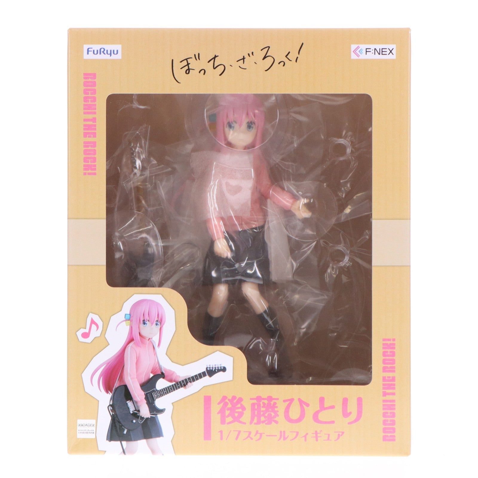 【中古即納】[FIG] 後藤ひとり(ごとうひとり) ぼっち・ざ・ろっく! 1/7 完成品 フィギュア(AMU-FNX925) フリュー(20240830)