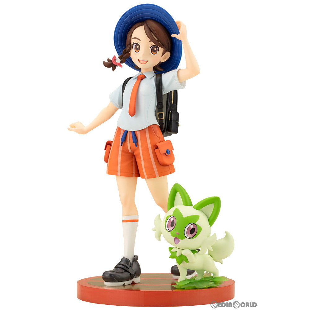 【新品即納】[FIG]ARTFX J アオイ with ニャオハ ポケットモンスター スカーレット・バイオレット 1/8 完成品 フィギュア(PV141) コトブキヤ(20240728)