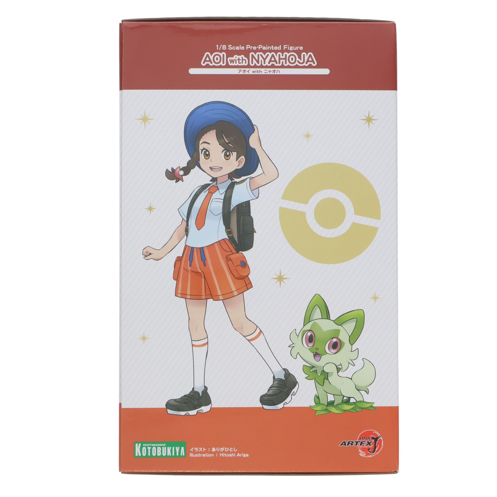【中古即納】[FIG] ARTFX J アオイ with ニャオハ ポケットモンスター スカーレット・バイオレット 1/8 完成品 フィギュア(PV141) コトブキヤ(20240731)