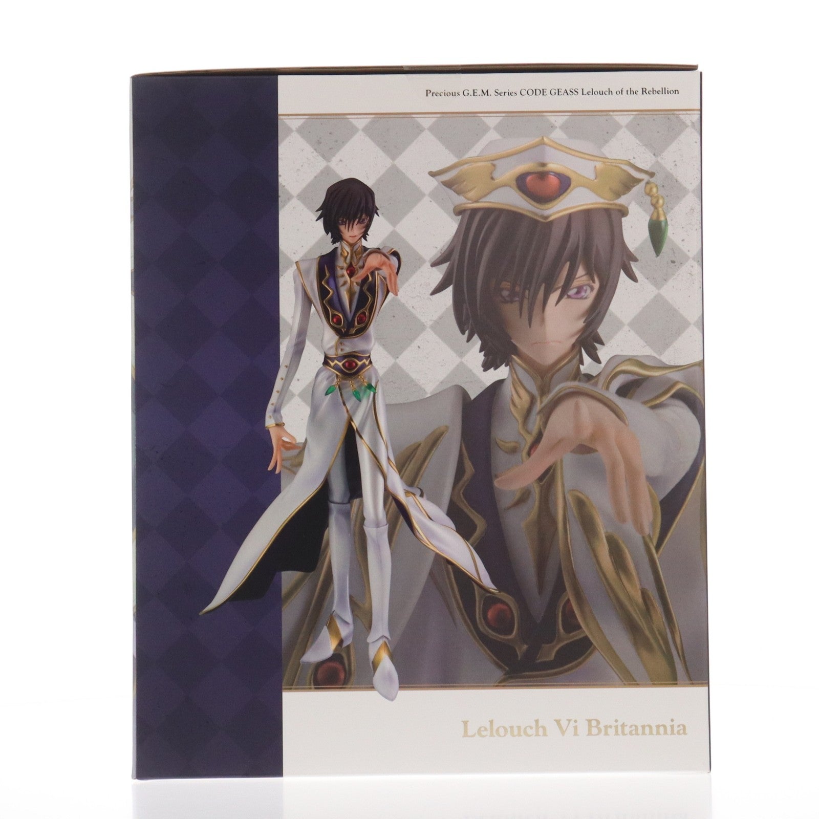 【中古即納】[FIG] (再販) Precious G.E.M.シリーズ ルルーシュ・ヴィ・ブリタニア コードギアス 反逆のルルーシュ 完成品 フィギュア プレミアムバンダイ&あみあみ&アニメイト&でじたみん限定 メガハウス(20230419)