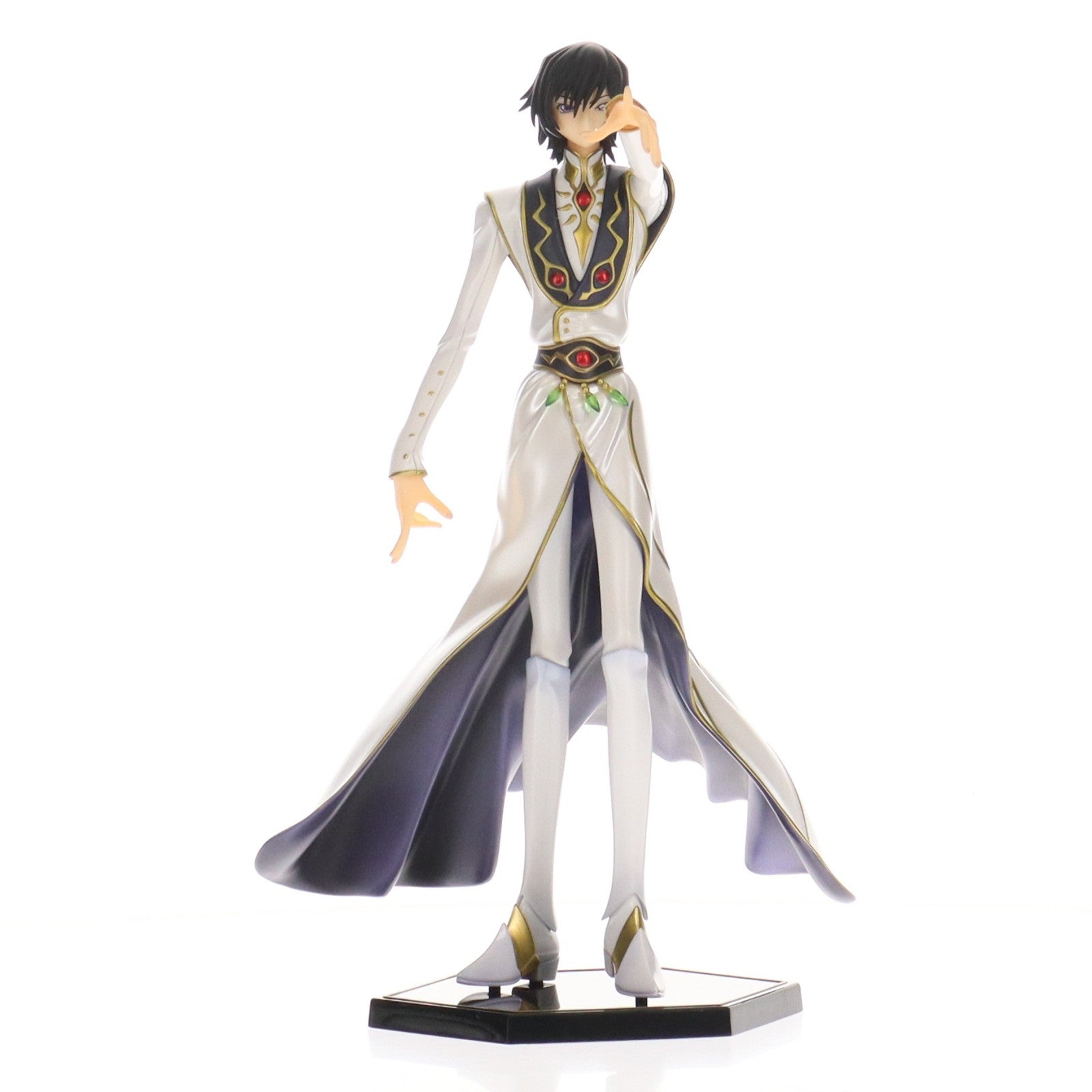 【中古即納】[FIG] (再販) Precious G.E.M.シリーズ ルルーシュ・ヴィ・ブリタニア コードギアス 反逆のルルーシュ 完成品 フィギュア プレミアムバンダイ&あみあみ&アニメイト&でじたみん限定 メガハウス(20230419)
