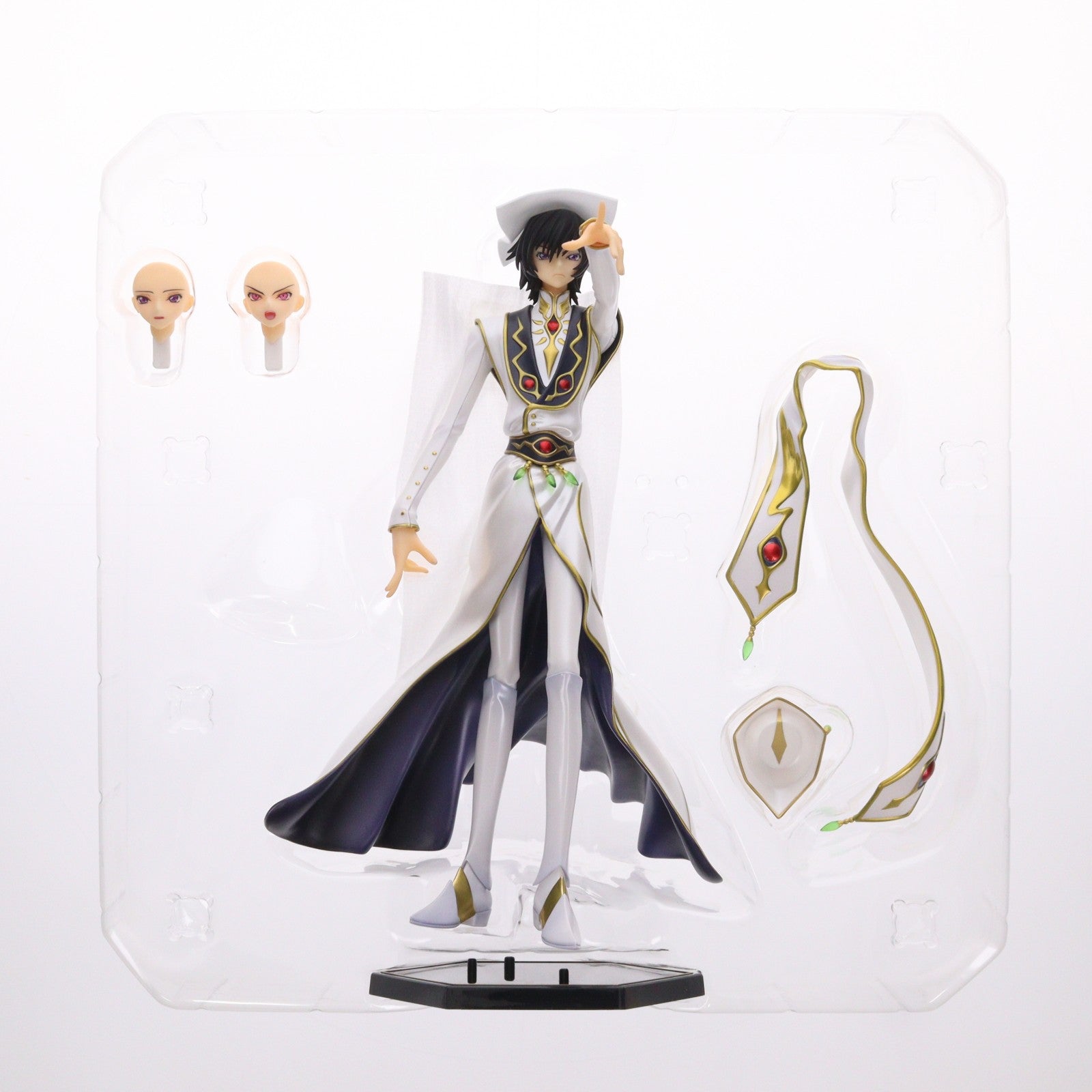【中古即納】[FIG] (再販) Precious G.E.M.シリーズ ルルーシュ・ヴィ・ブリタニア コードギアス 反逆のルルーシュ 完成品 フィギュア プレミアムバンダイ&あみあみ&アニメイト&でじたみん限定 メガハウス(20230419)