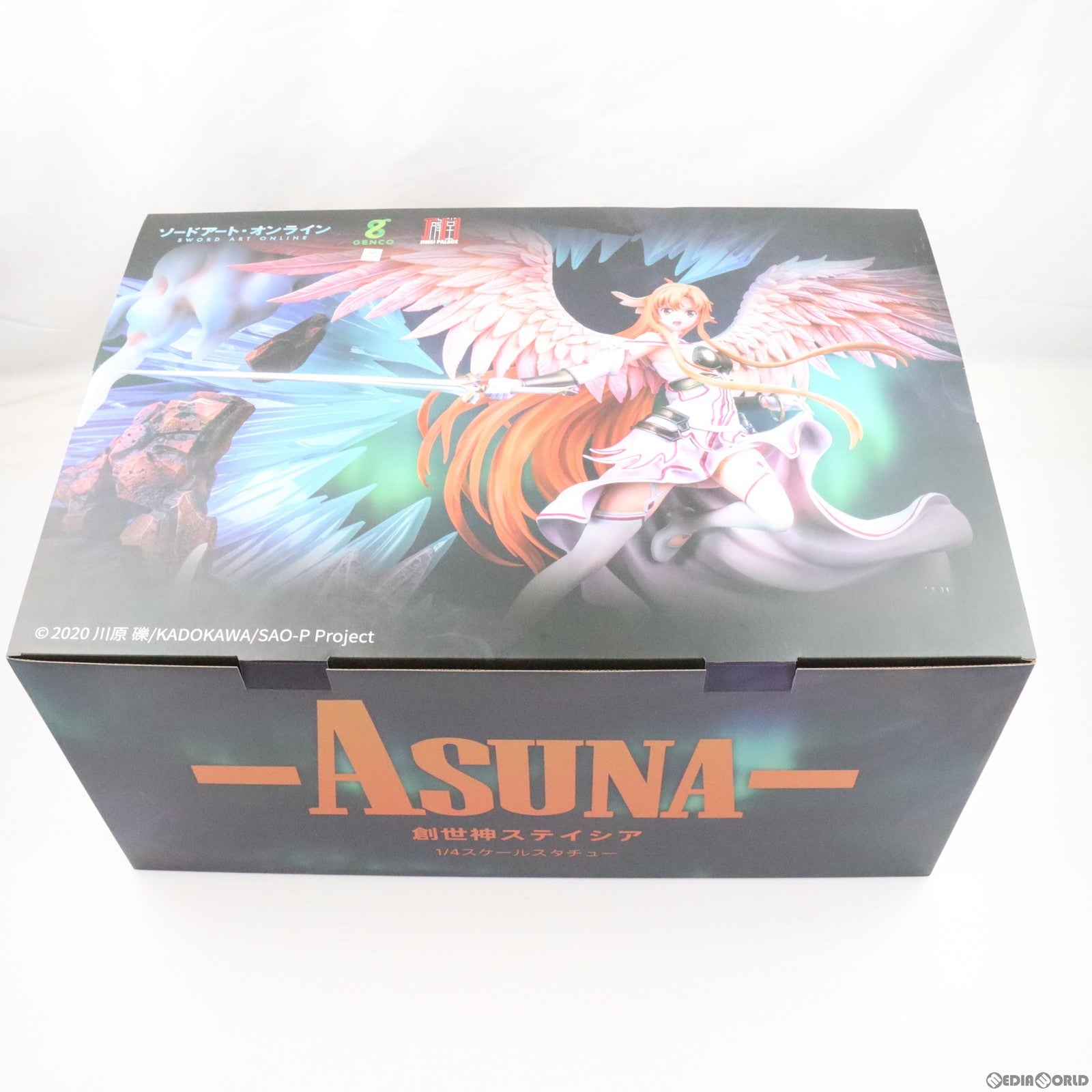 【中古即納】[FIG] アスナ 創世神ステイシア ソードアート・オンライン アリシゼーション War of Underworld 1/4 完成品 フィギュア(海外流通版) ジェンコ(20231130)