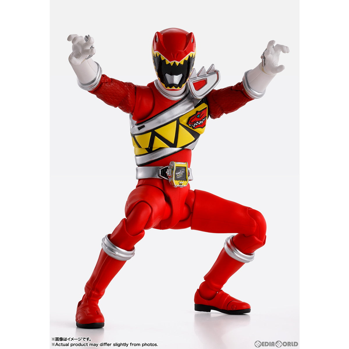 【中古即納】[FIG] S.H.Figuarts(フィギュアーツ)(真骨彫製法) キョウリュウレッド 獣電戦隊キョウリュウジャー 完成品 可動フィギュア バンダイスピリッツ(20240518)