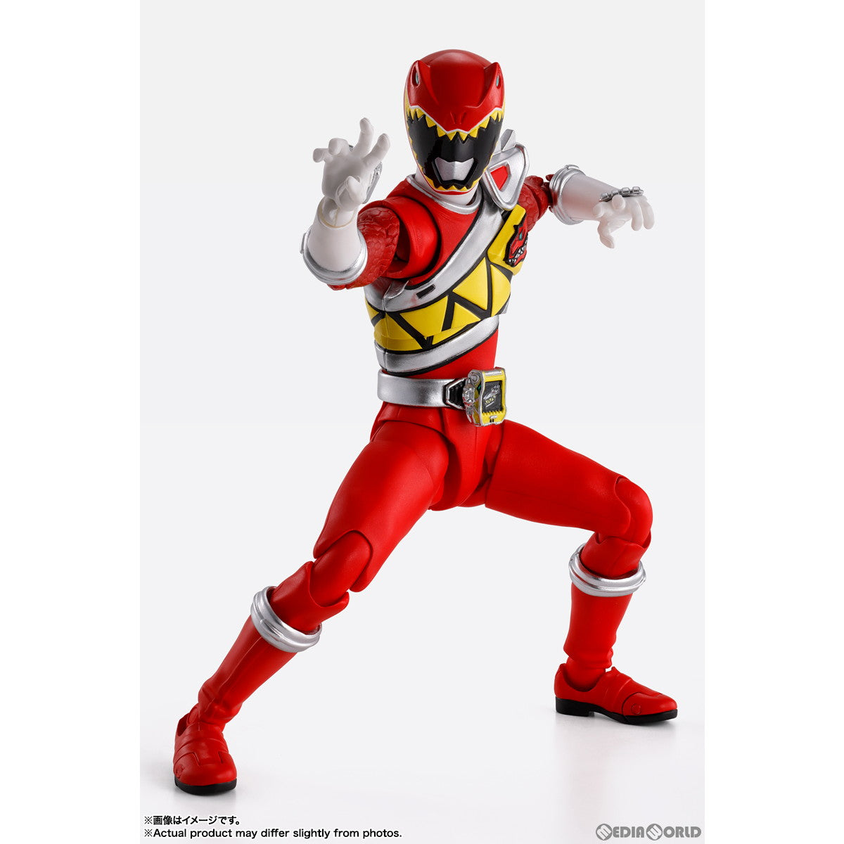 【中古即納】[FIG] S.H.Figuarts(フィギュアーツ)(真骨彫製法) キョウリュウレッド 獣電戦隊キョウリュウジャー 完成品 可動フィギュア バンダイスピリッツ(20240518)
