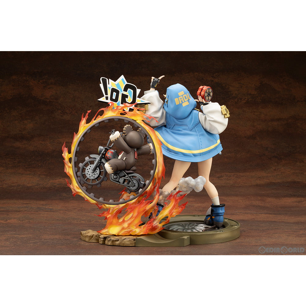 【中古即納】[FIG] ブリジット with 帰ってきたキルマシーン GUILTY GEAR -STRIVE-(ギルティギア ストライヴ) 1/7 完成品 フィギュア(PV128) コトブキヤ(20240720)