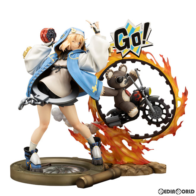 【中古即納】[FIG] ブリジット with 帰ってきたキルマシーン GUILTY GEAR -STRIVE-(ギルティギア ストライヴ) 1/7 完成品 フィギュア(PV128) コトブキヤ(20240720)