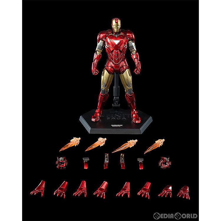 【新品即納】[FIG] DLX Iron Man Mark 6(DLX アイアンマン・マーク6) Marvel Studios: The Infinity Saga(マーベル・スタジオ: インフィニティ・サーガ) 1/12 完成品 可動フィギュア threezero(スリーゼロ)/グッドスマイルカンパニー(20250201)