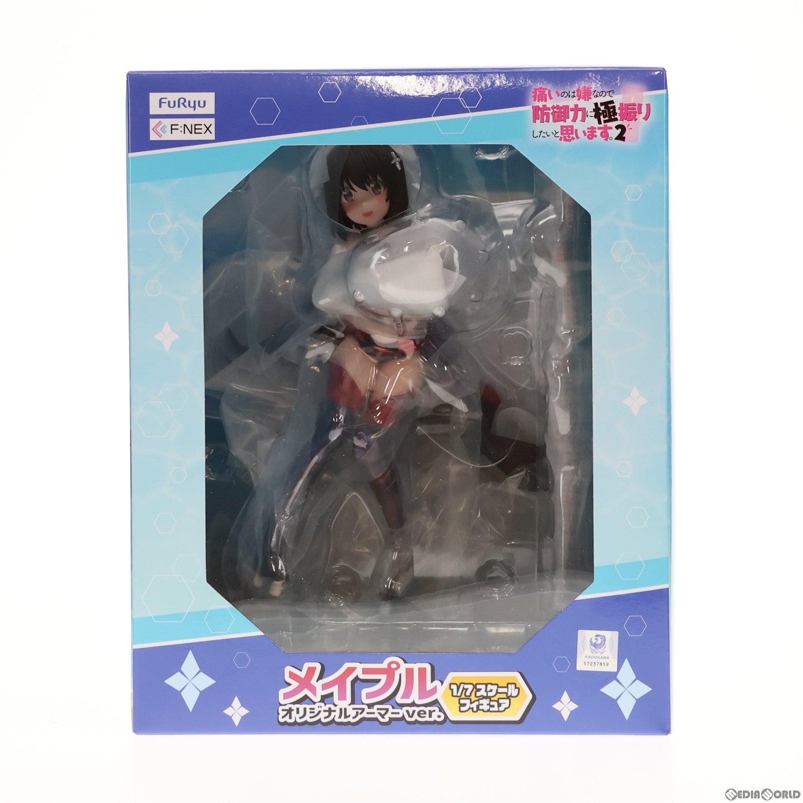【中古即納】[FIG] F:NEX限定 メイプル オリジナルアーマーver. 痛いのは嫌なので防御力に極振りしたいと思います。2 1/7 完成品 フィギュア(AMU-FNX935) フリュー(20231231)