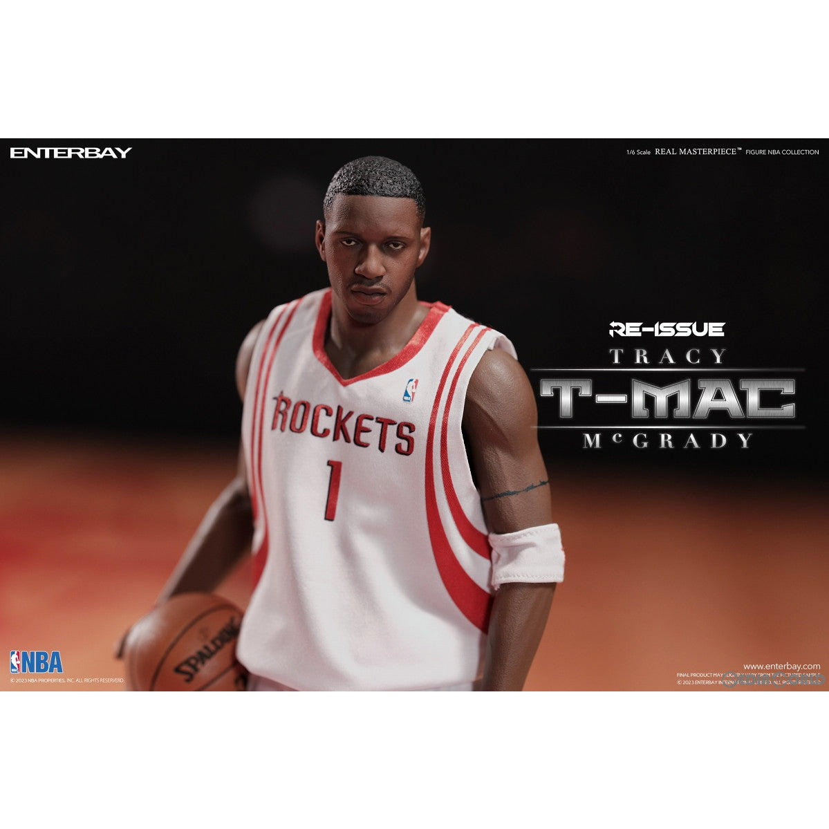 【新品即納】[FIG] リアルマスターピース NBAコレクション T-MAC トレイシー・マグレディ 1/6 コレクティブル フィギュア 完成品 可動フィギュア エンターベイ(20240630)