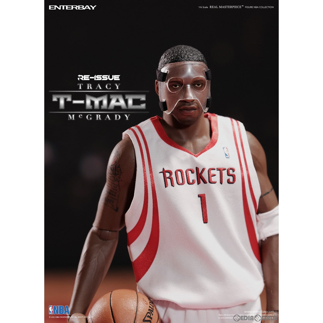 【新品即納】[FIG] リアルマスターピース NBAコレクション T-MAC トレイシー・マグレディ 1/6 コレクティブル フィギュア 完成品 可動フィギュア エンターベイ(20240630)