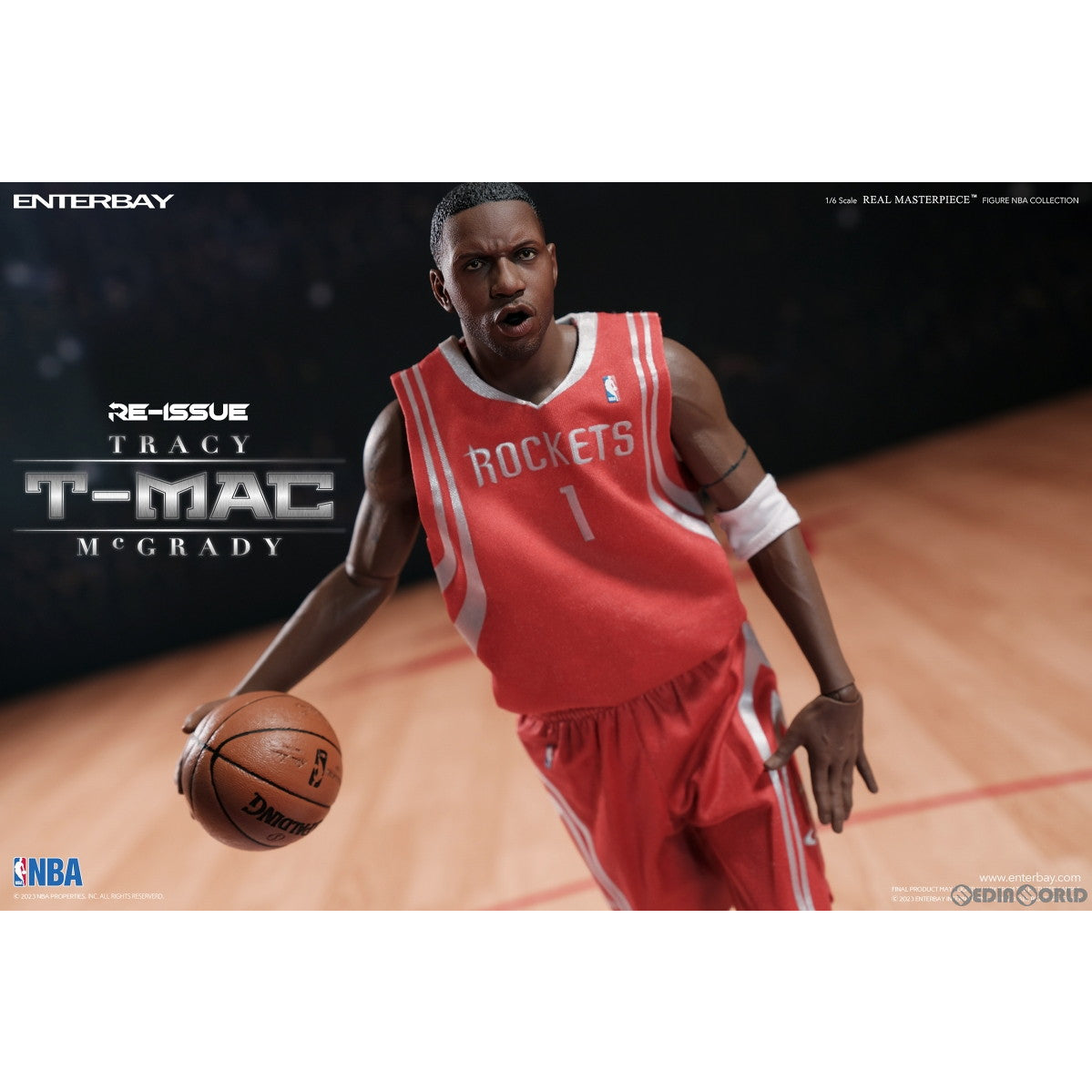 【新品即納】[FIG] リアルマスターピース NBAコレクション T-MAC トレイシー・マグレディ 1/6 コレクティブル フィギュア 完成品 可動フィギュア エンターベイ(20240630)