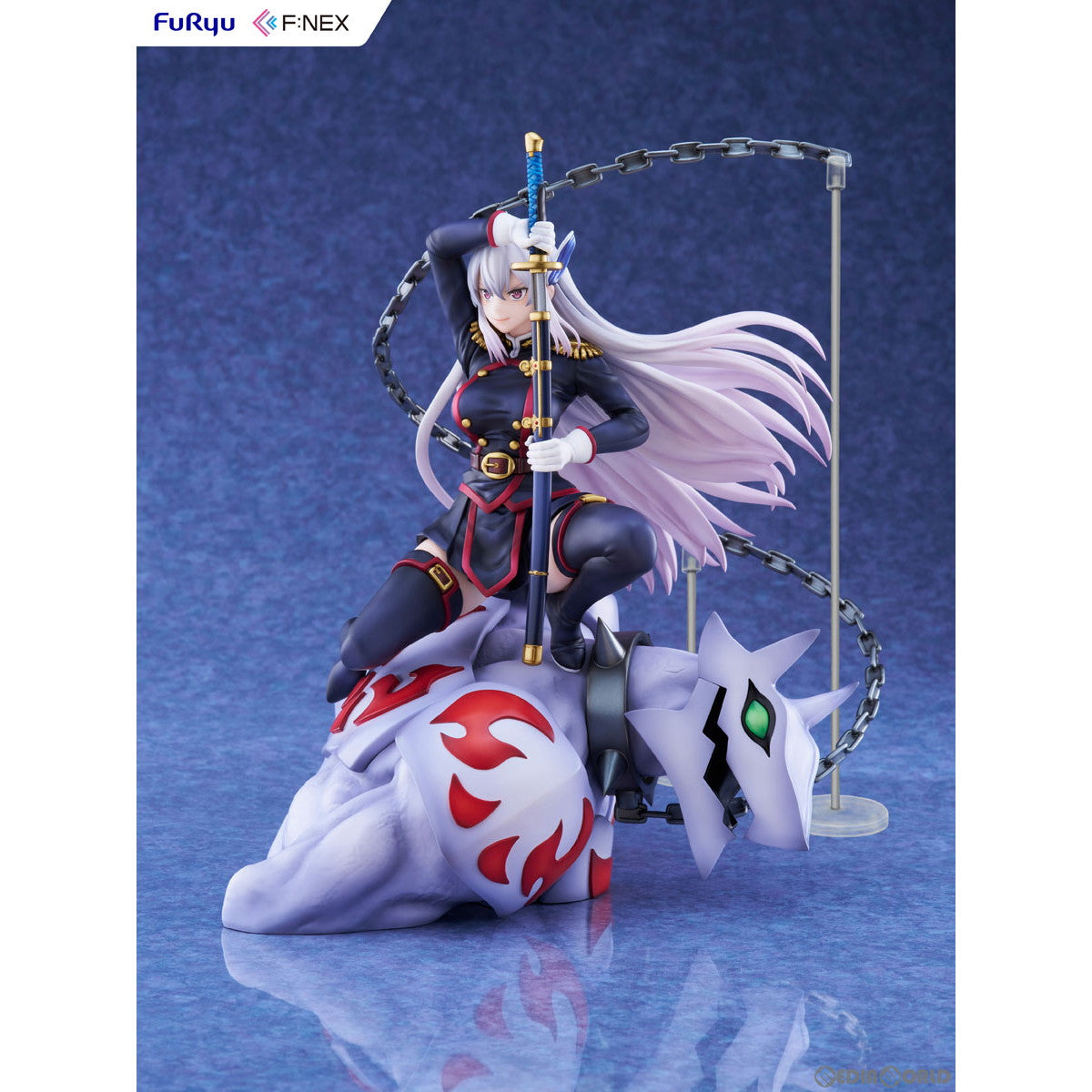 【中古即納】[FIG] 羽前京香(うぜんきょうか) 魔都精兵のスレイブ 1/7 完成品 フィギュア(AMU-FNX1067) フリュー(20240905)