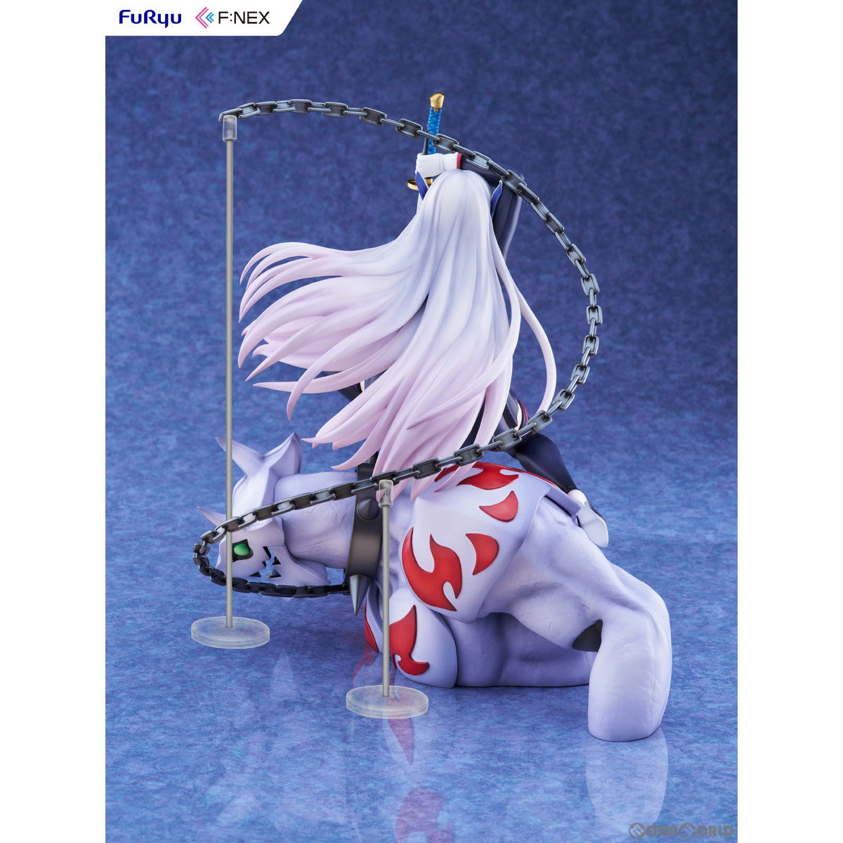 【中古即納】[FIG] 羽前京香(うぜんきょうか) 魔都精兵のスレイブ 1/7 完成品 フィギュア(AMU-FNX1067) フリュー(20240905)