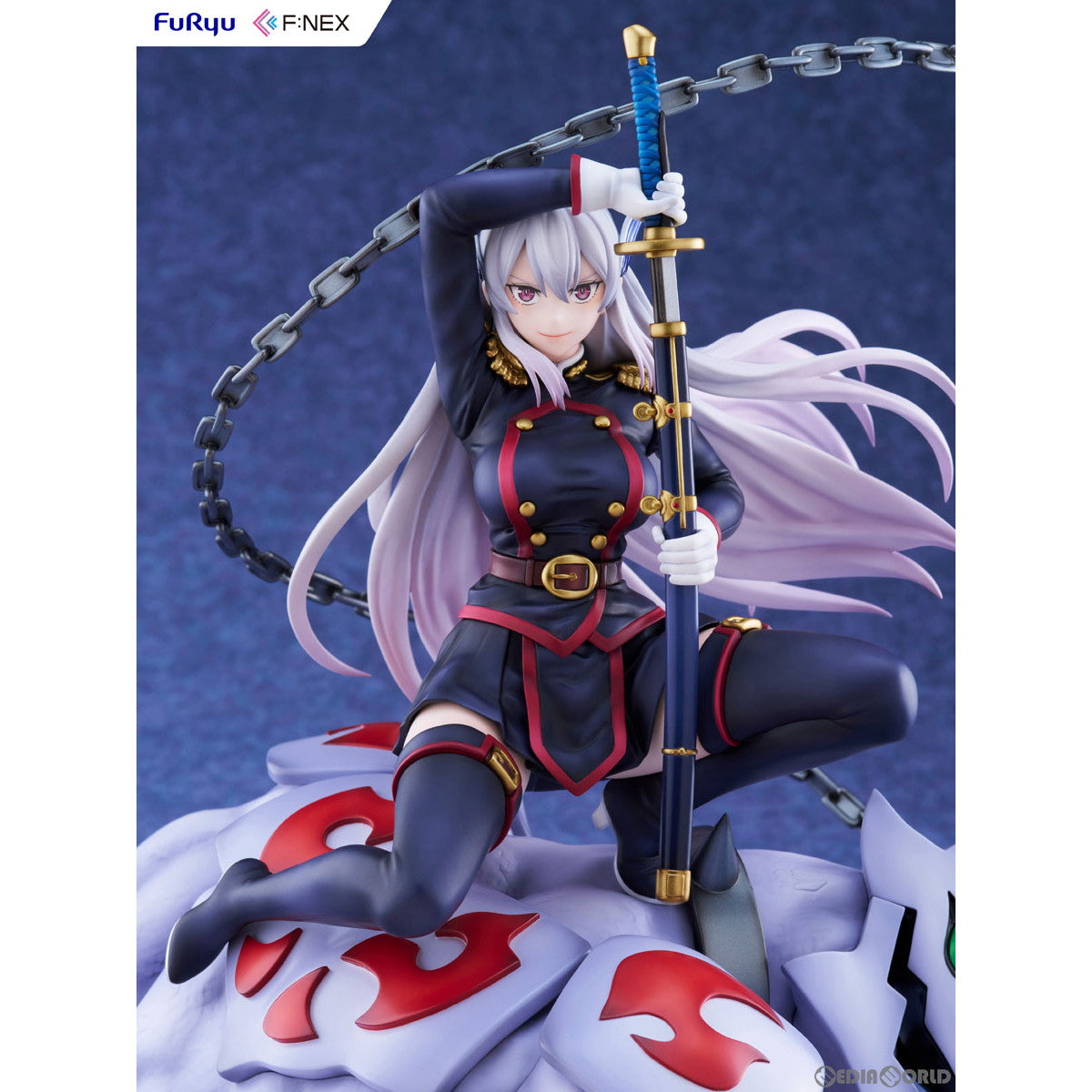 【中古即納】[FIG] 羽前京香(うぜんきょうか) 魔都精兵のスレイブ 1/7 完成品 フィギュア(AMU-FNX1067) フリュー(20240905)