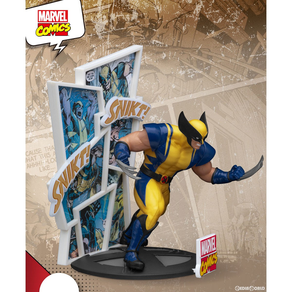 【新品即納】[FIG]Dステージ #151 ウルヴァリン マーベル・コミック X-MEN(エックスメン) ジオラマ・スタチュー 完成品  フィギュア(DS-151) ビースト・キングダム/ホットトイズ(20240731)