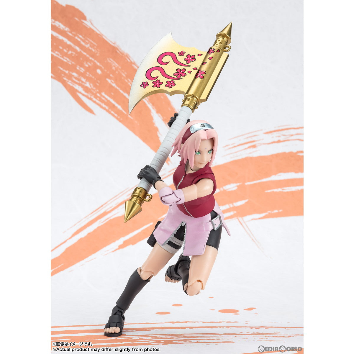 【新品即納】[FIG]S.H.Figuarts(フィギュアーツ) 春野サクラ(はるのさくら) -NARUTOP99 Edition-  NARUTO-ナルト- 疾風伝 完成品 可動フィギュア バンダイスピリッツ(20240622)