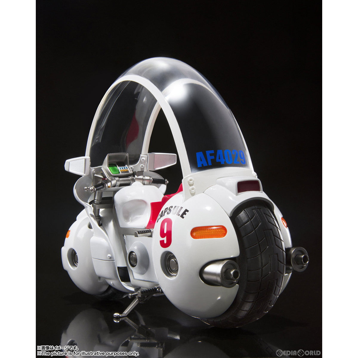 【新品即納】[FIG](再販)S.H.Figuarts(フィギュアーツ) ブルマのバイク-ホイポイカプセル No.9- ドラゴンボールシリーズ 完成品 可動フィギュア バンダイスピリッツ(20240430)