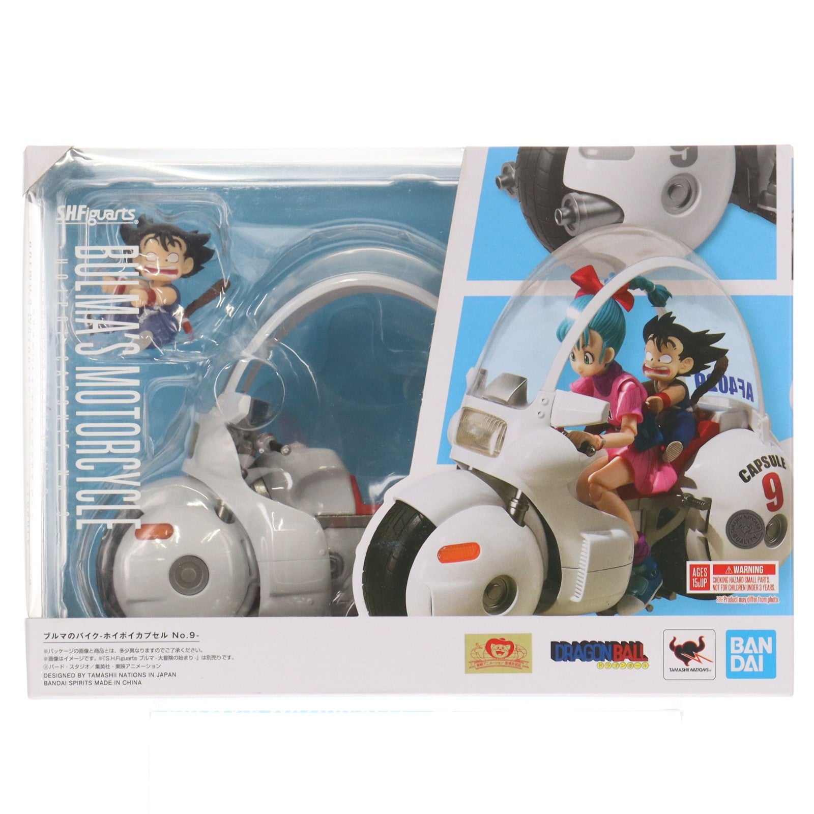 【中古即納】[FIG] (再々販) S.H.Figuarts(フィギュアーツ) ブルマのバイク-ホイポイカプセル No.9- ドラゴンボールシリーズ 完成品 可動フィギュア バンダイスピリッツ(20251122)