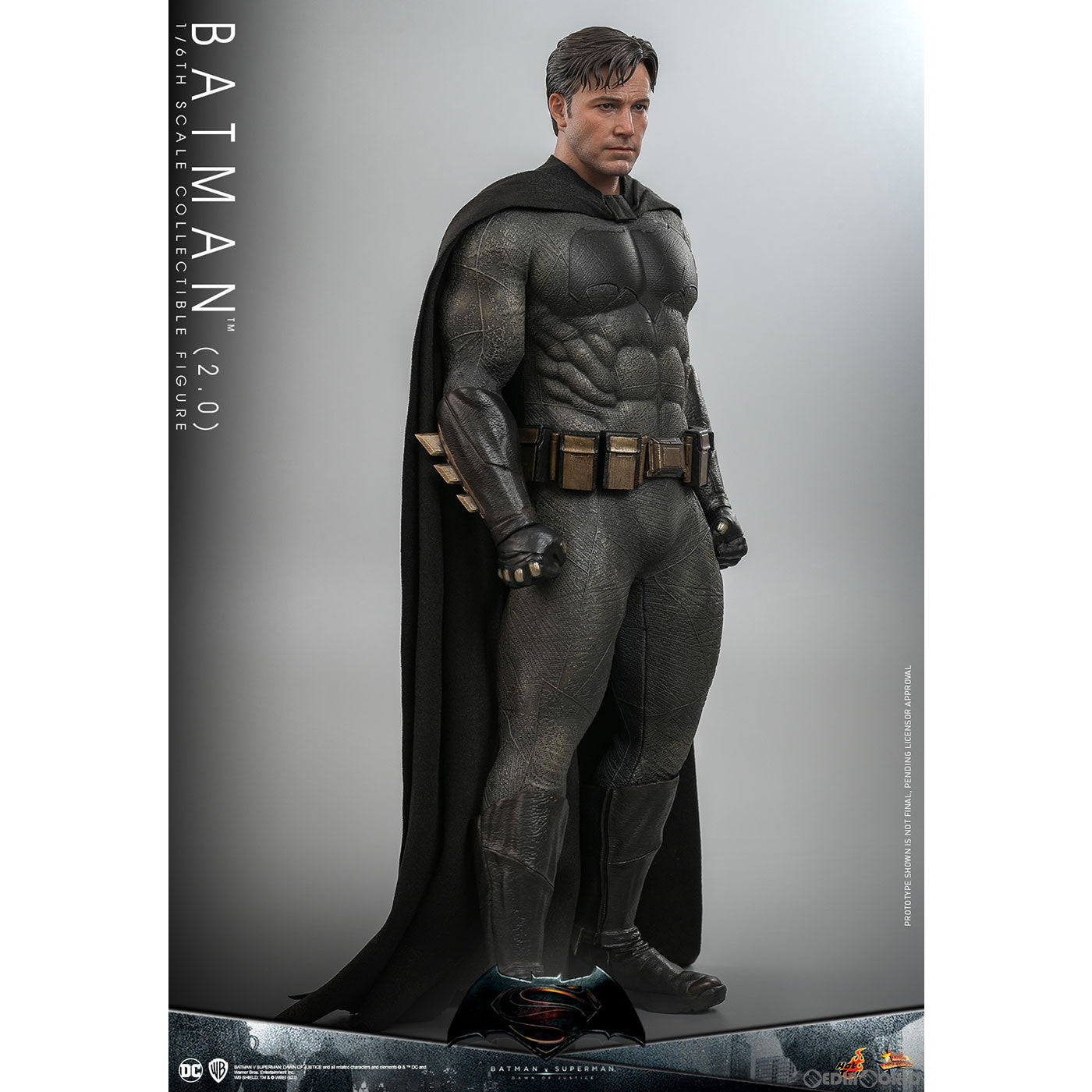 【中古即納】[FIG] ムービー・マスターピース バットマン(2.0版) バットマン vs スーパーマン ジャスティスの誕生 1/6 完成品 可動フィギュア(MM#731) ホットトイズ(20250531)