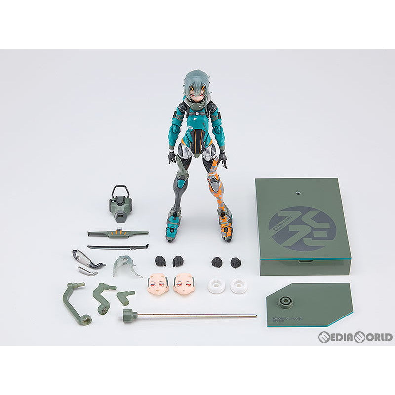 【新品即納】[FIG] MOTORED CYBORG RUNNER(モータード サイボーグ ランナー) SSX_155 DOWNTOWN TREK(ダウンタウン トレック) 少女発動機 完成品 可動フィギュア マックスファクトリー(20241009)