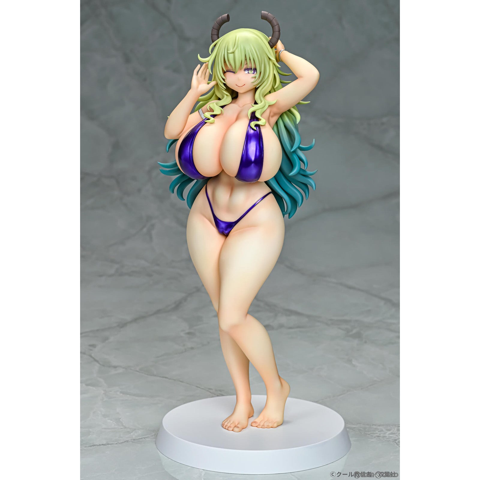 【新品即納】[FIG] ルコア ビキニスタイル 小林さんちのメイドラゴン 1/7 完成品 フィギュア Q-six(キューシックス) (20240930)