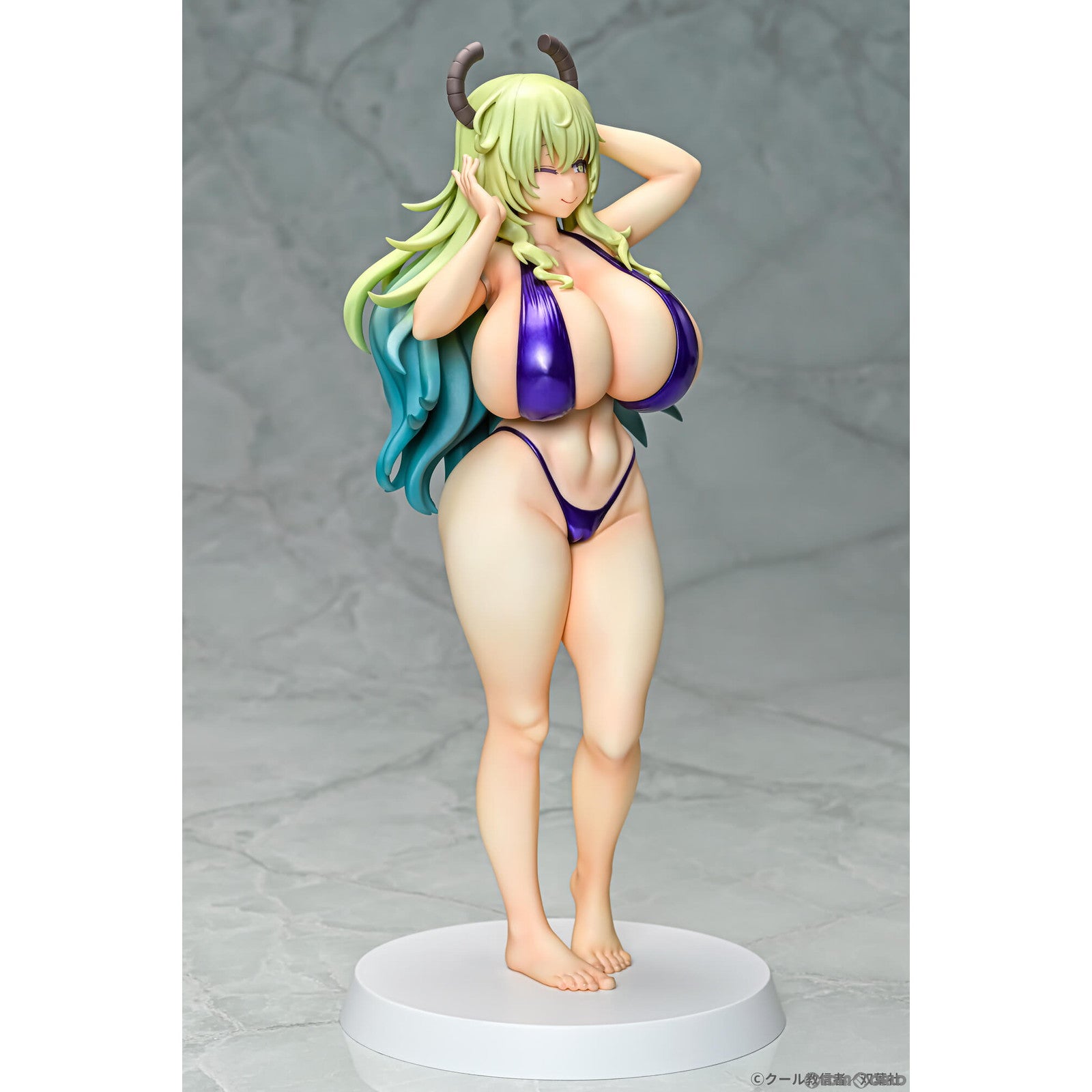 【新品即納】[FIG] ルコア ビキニスタイル 小林さんちのメイドラゴン 1/7 完成品 フィギュア Q-six(キューシックス) (20240930)