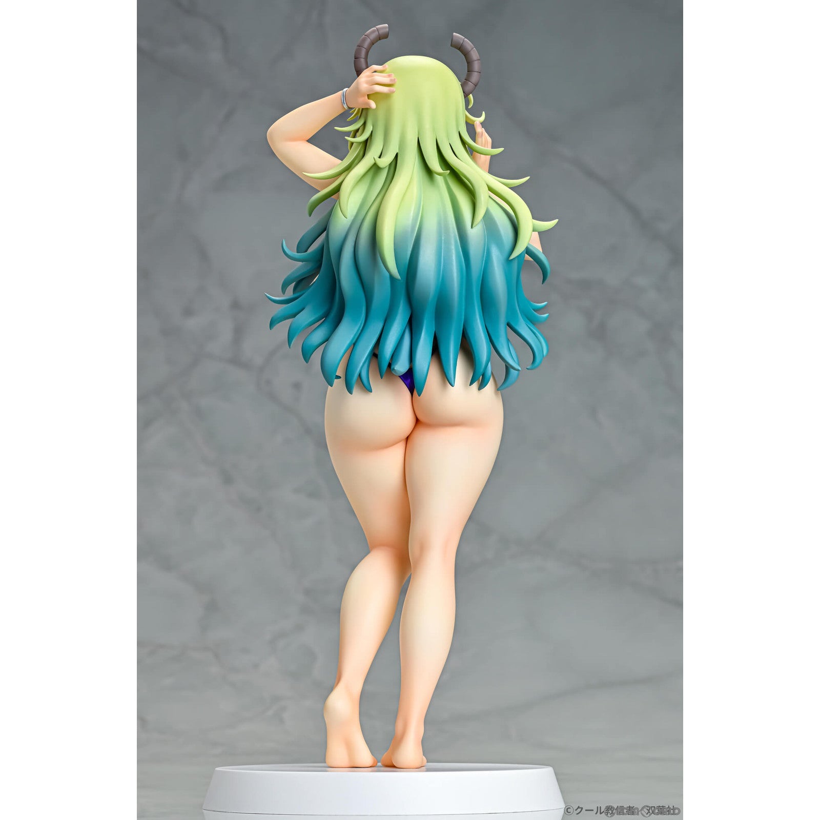 【中古即納】[FIG] ルコア ビキニスタイル 小林さんちのメイドラゴン 1/7 完成品 フィギュア Q-six(キューシックス)(20240930)
