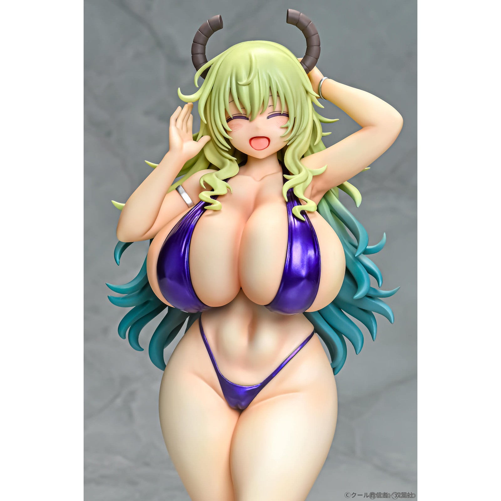 【新品即納】[FIG] ルコア ビキニスタイル 小林さんちのメイドラゴン 1/7 完成品 フィギュア Q-six(キューシックス) (20240930)