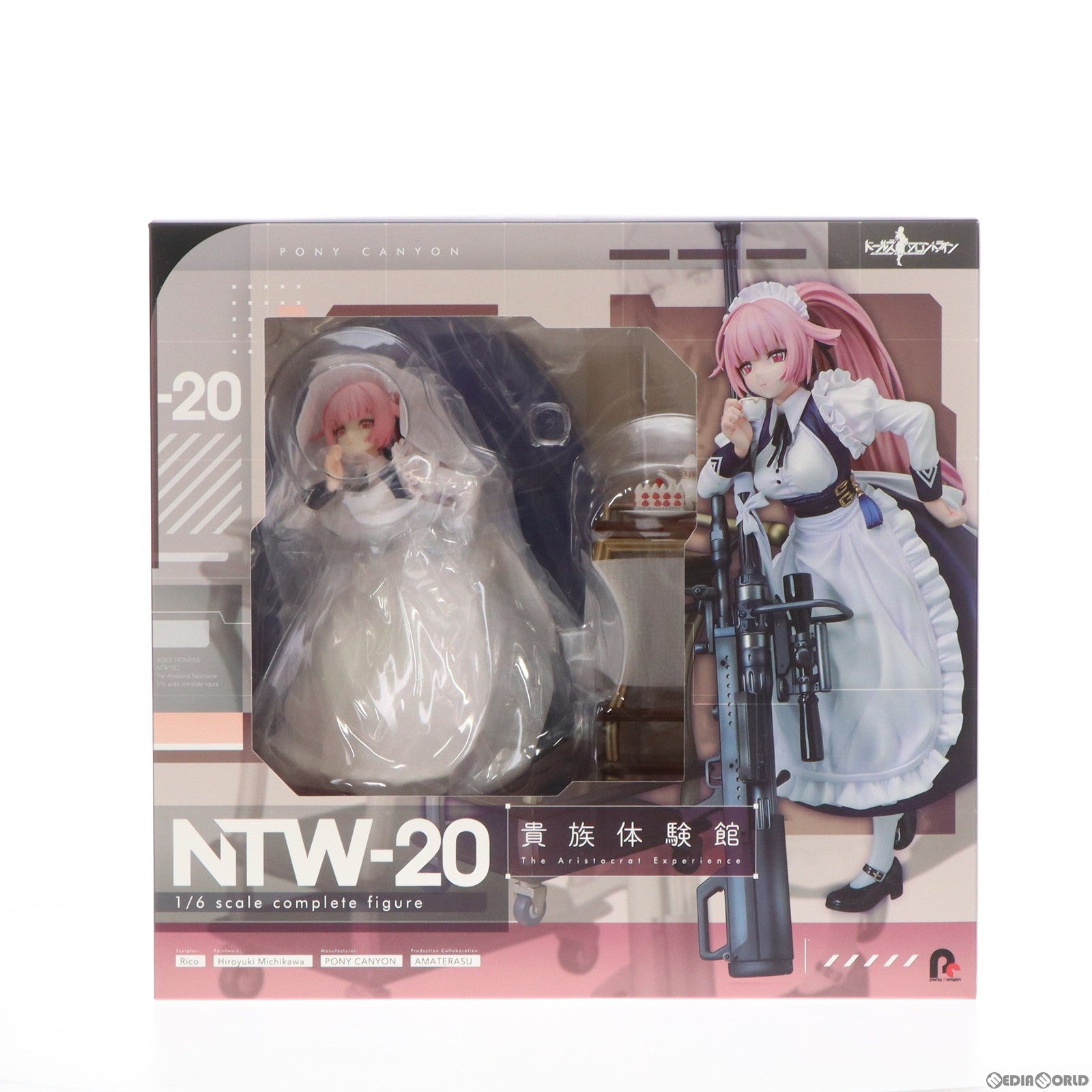 【中古即納】[FIG] NTW-20 貴族体験館 ドールズフロントライン 1/6 完成品 フィギュア ポニーキャニオン/グッドスマイルカンパニー(20231231)