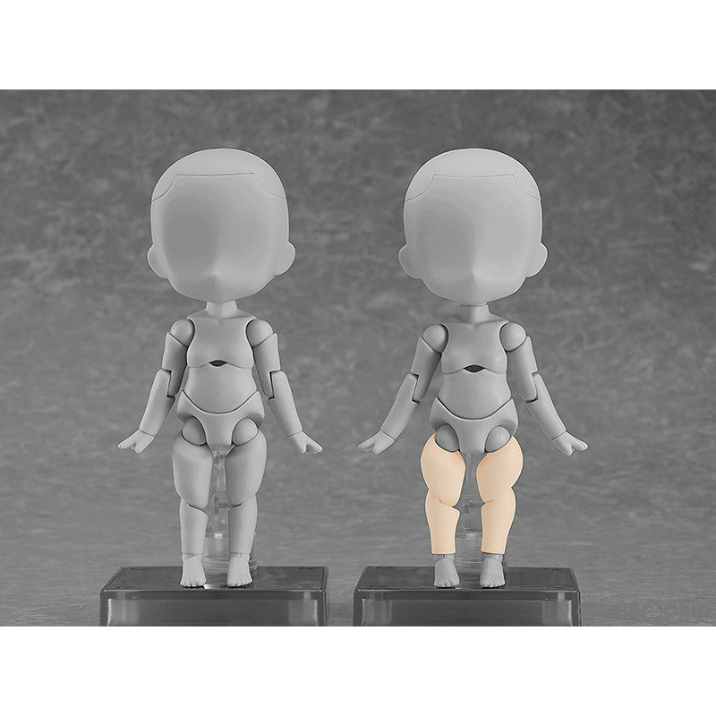 【新品即納】[FIG] ねんどろいどどーる 脚パーツ:太(cream) (クリーム) フィギュア用アクセサリ グッドスマイルカンパニー(20240924)