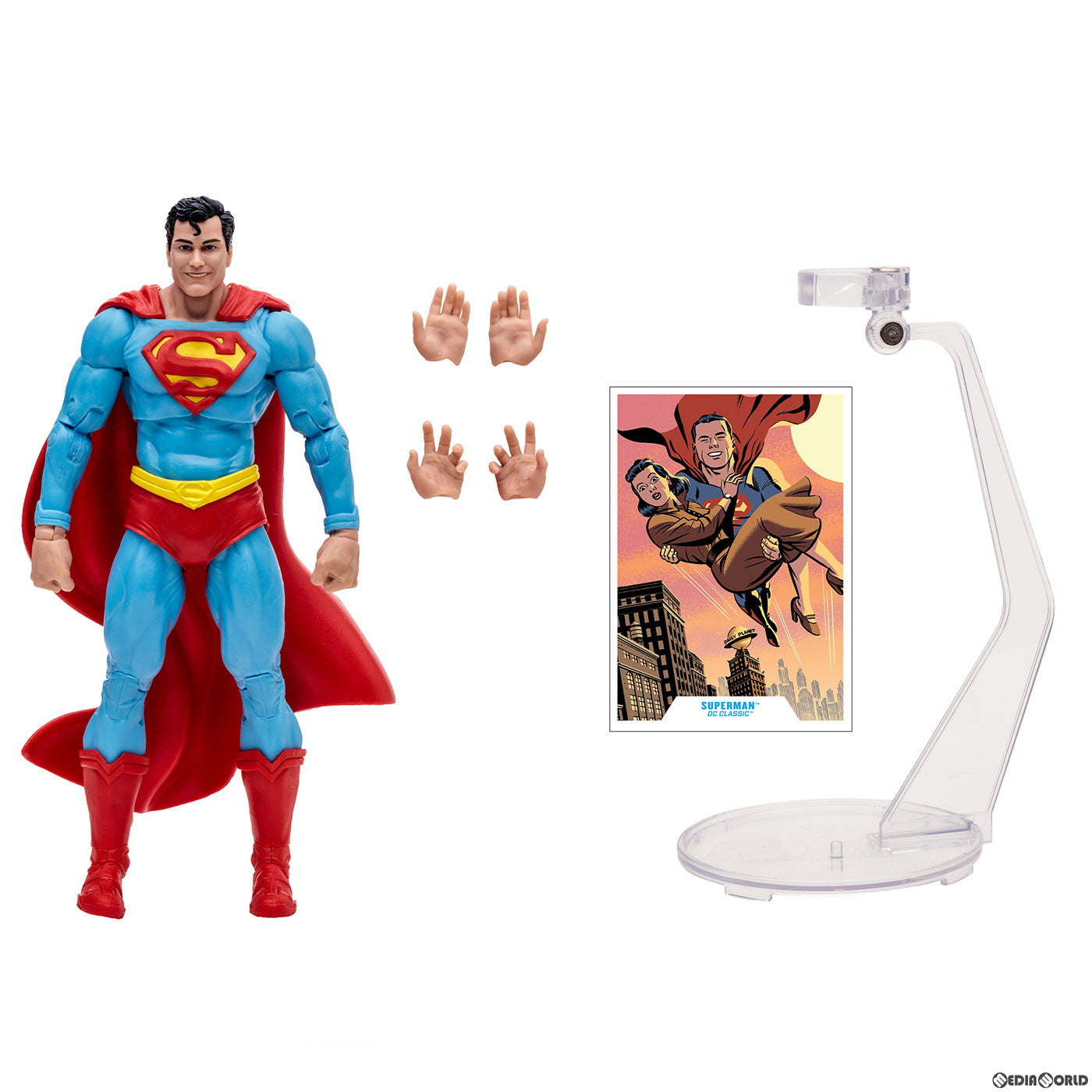 【新品即納】[FIG] DCマルチバース #258 スーパーマン(クラシック) [コミック] DCコミックス 完成品 7インチ・アクションフィギュア マクファーレン・トイズ/ホットトイズ(20240201)