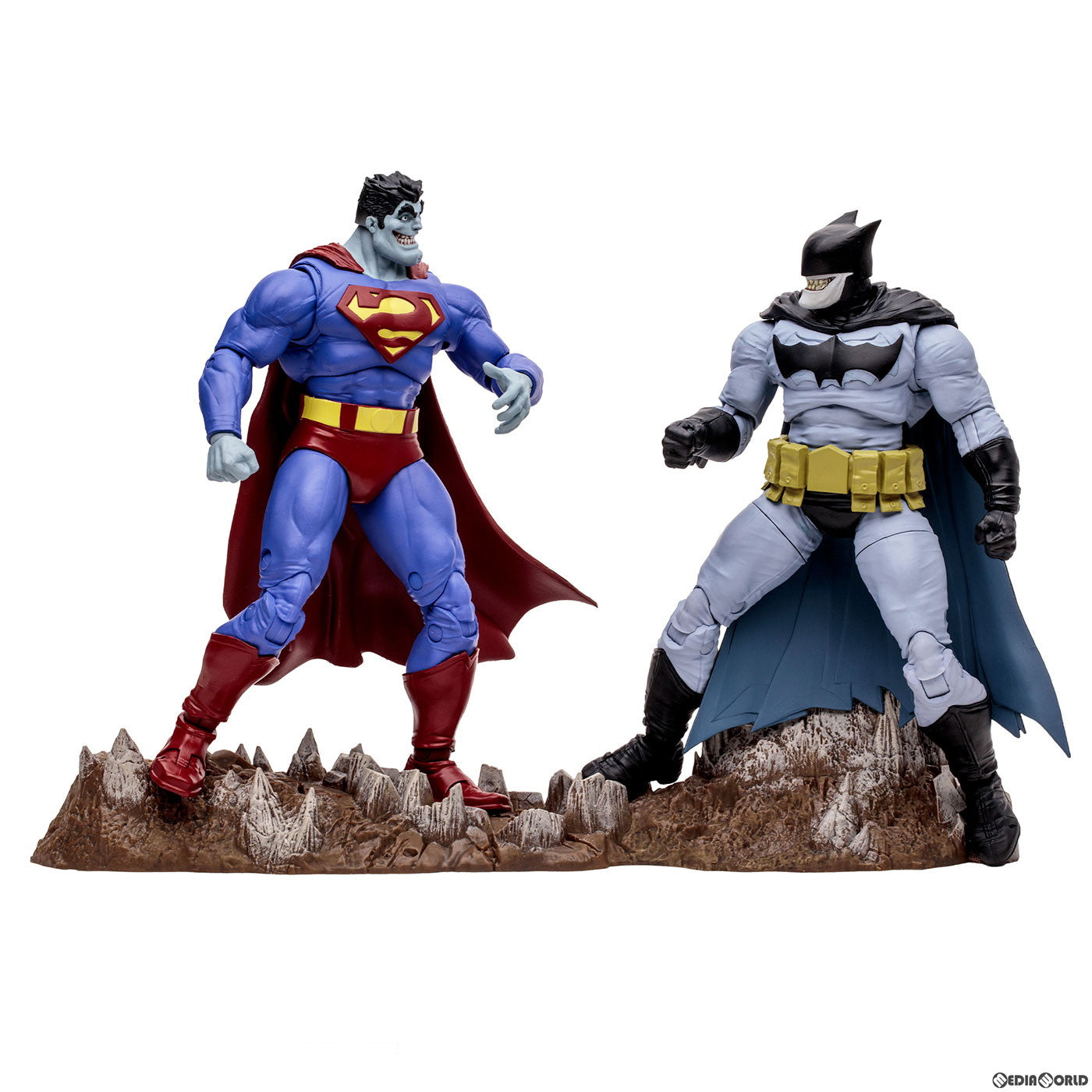 【中古即納】[FIG] DCマルチバース ビザロ&バットザロ[コミック] DCコミックス 完成品 7インチ・アクションフィギュア マクファーレン・トイズ/ホットトイズ(20240229)