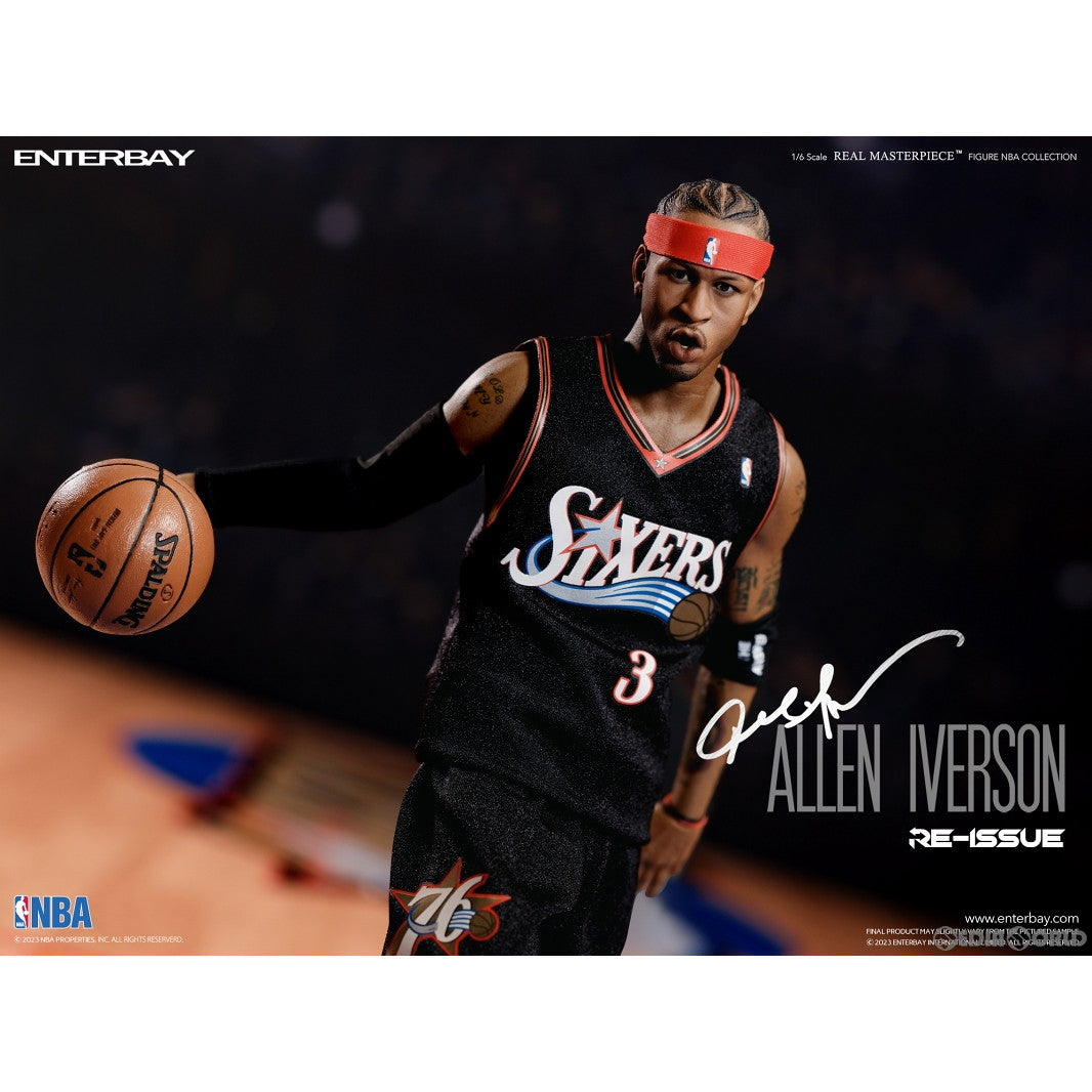 【新品即納】[FIG] (限定再販) リアルマスターピース NBAコレクション アレン・アイバーソン 1/6 コレクティブル フィギュア 完成品  可動フィギュア ENTERBAY(エンターベイ) (20240731)