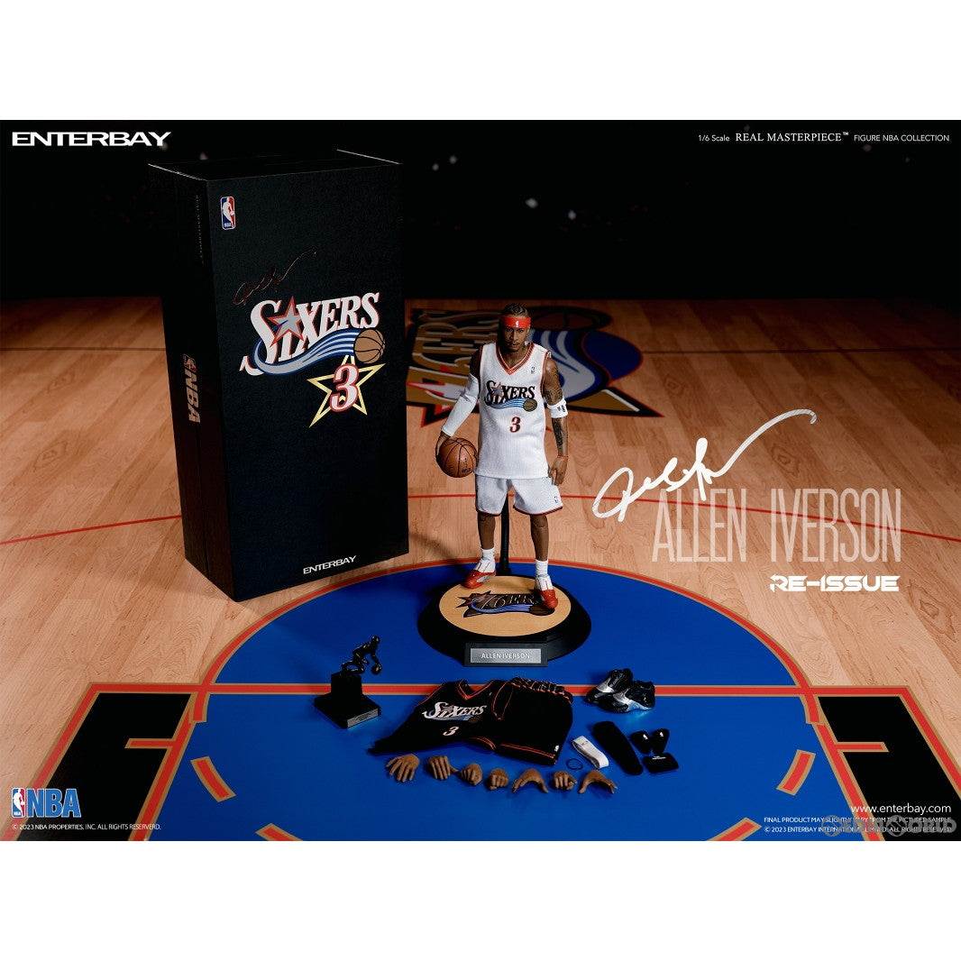 【新品即納】[FIG] (限定再販) リアルマスターピース NBAコレクション アレン・アイバーソン 1/6 コレクティブル フィギュア 完成品 可動フィギュア ENTERBAY(エンターベイ) (20240731)