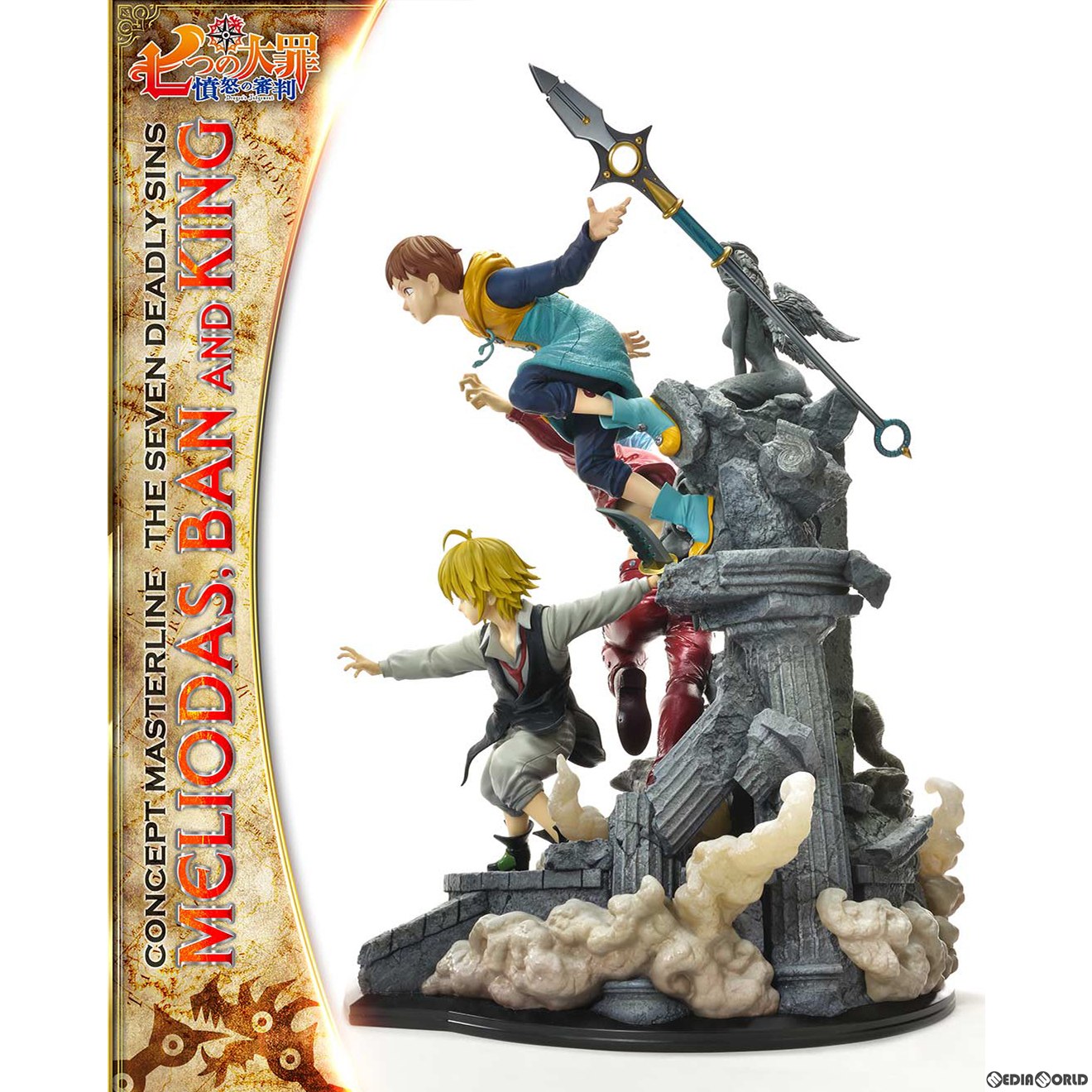 【新品即納】[FIG] コンセプトマスターライン メリオダス・バン・キング 七つの大罪 1/6 完成品 フィギュア(CMNTZ-01) プライム1スタジオ(20250630)