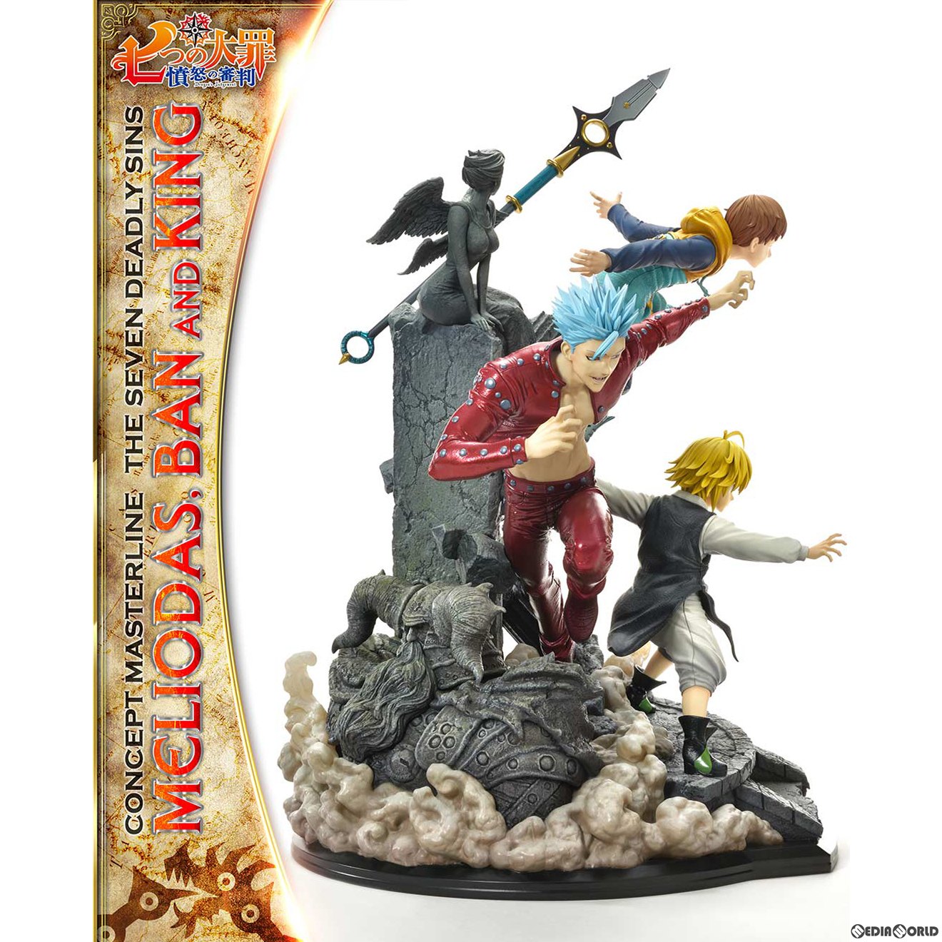 【新品即納】[FIG] コンセプトマスターライン メリオダス・バン・キング 七つの大罪 1/6 完成品 フィギュア(CMNTZ-01) プライム1スタジオ(20250630)
