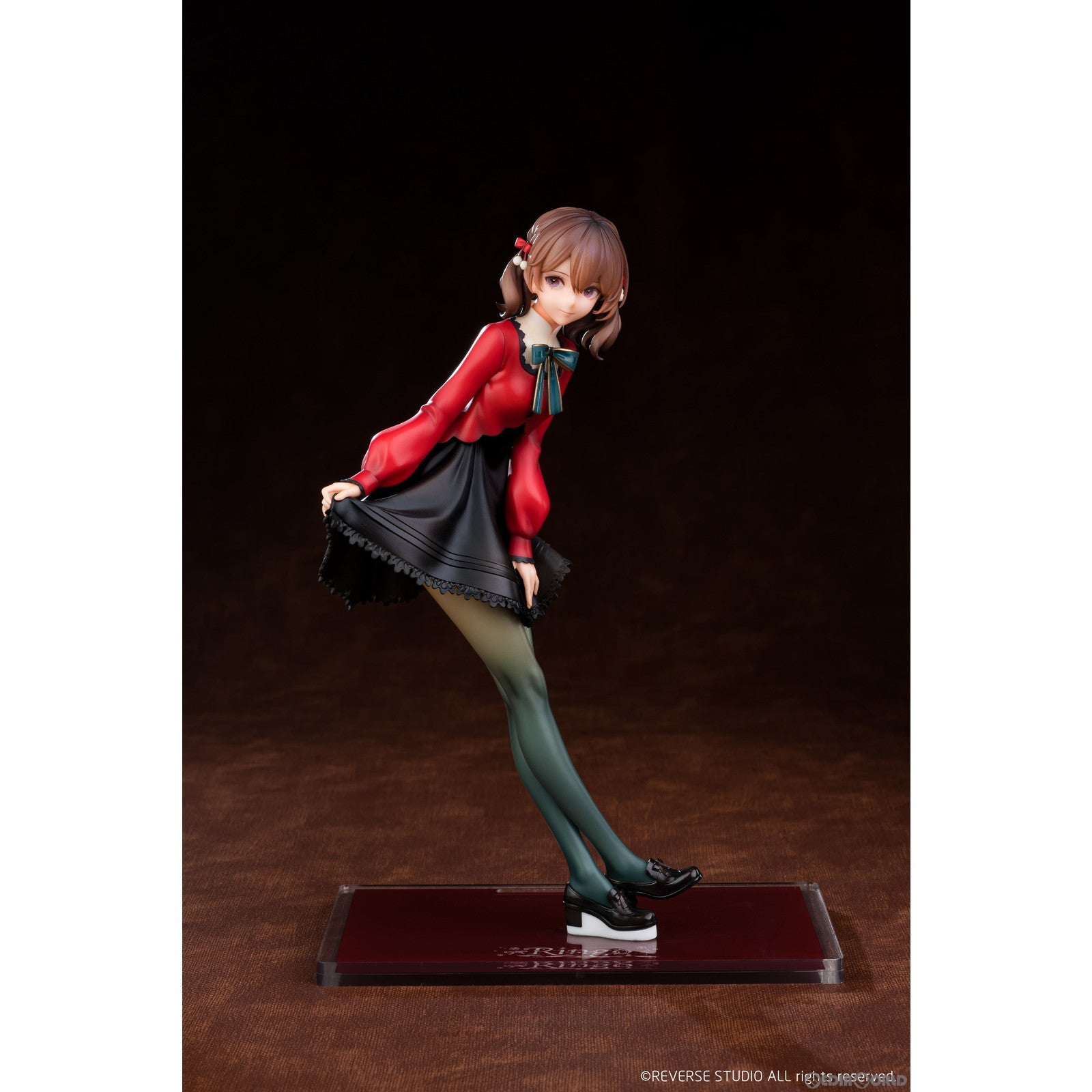 【新品即納】[FIG] クリアカード付属 しおり無しデスクトップ・ガールズシリーズ 「冬」 RINGO[林檎](りんご) 1/8 完成品 フィギュア Reverse Studio(リバーススタジオ) (20240930)