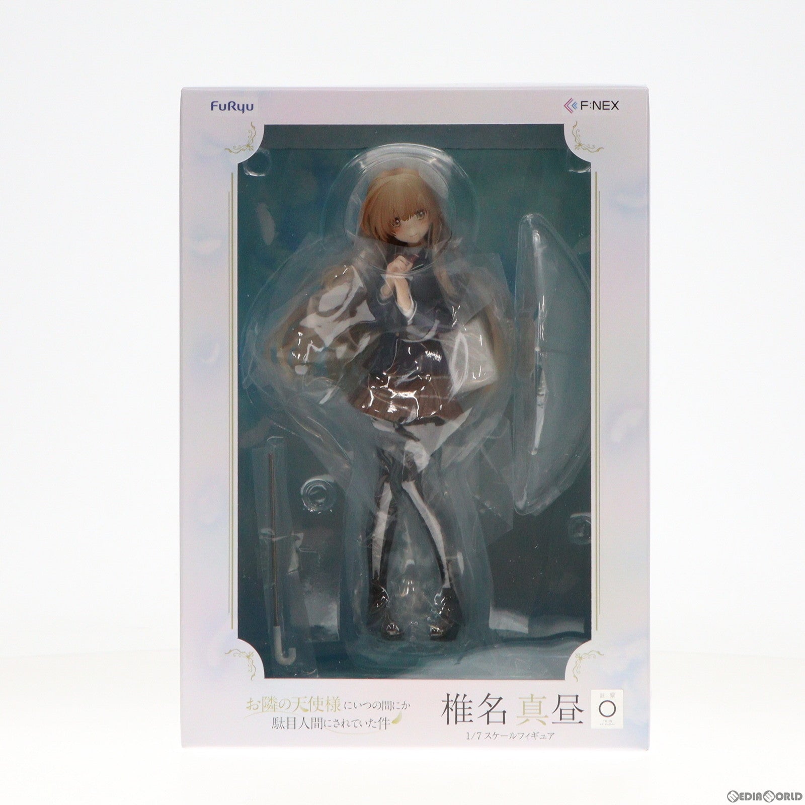 【中古即納】[FIG] F:NEX限定 椎名真昼(しいなまひる) お隣の天使様にいつの間にか駄目人間にされていた件 1/7 完成品 フィギュア(AMU-FNX952) フリュー(20240229)