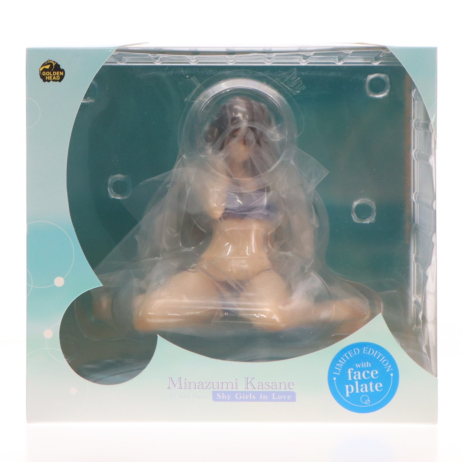 【中古即納】[FIG] 水澄華実(みなずみかさね) あみあみ限定版 はにかみ、彼女は恋をする 1/7 完成品 フィギュア GOLDENHEAD(ゴールデンヘッド)(20231224)