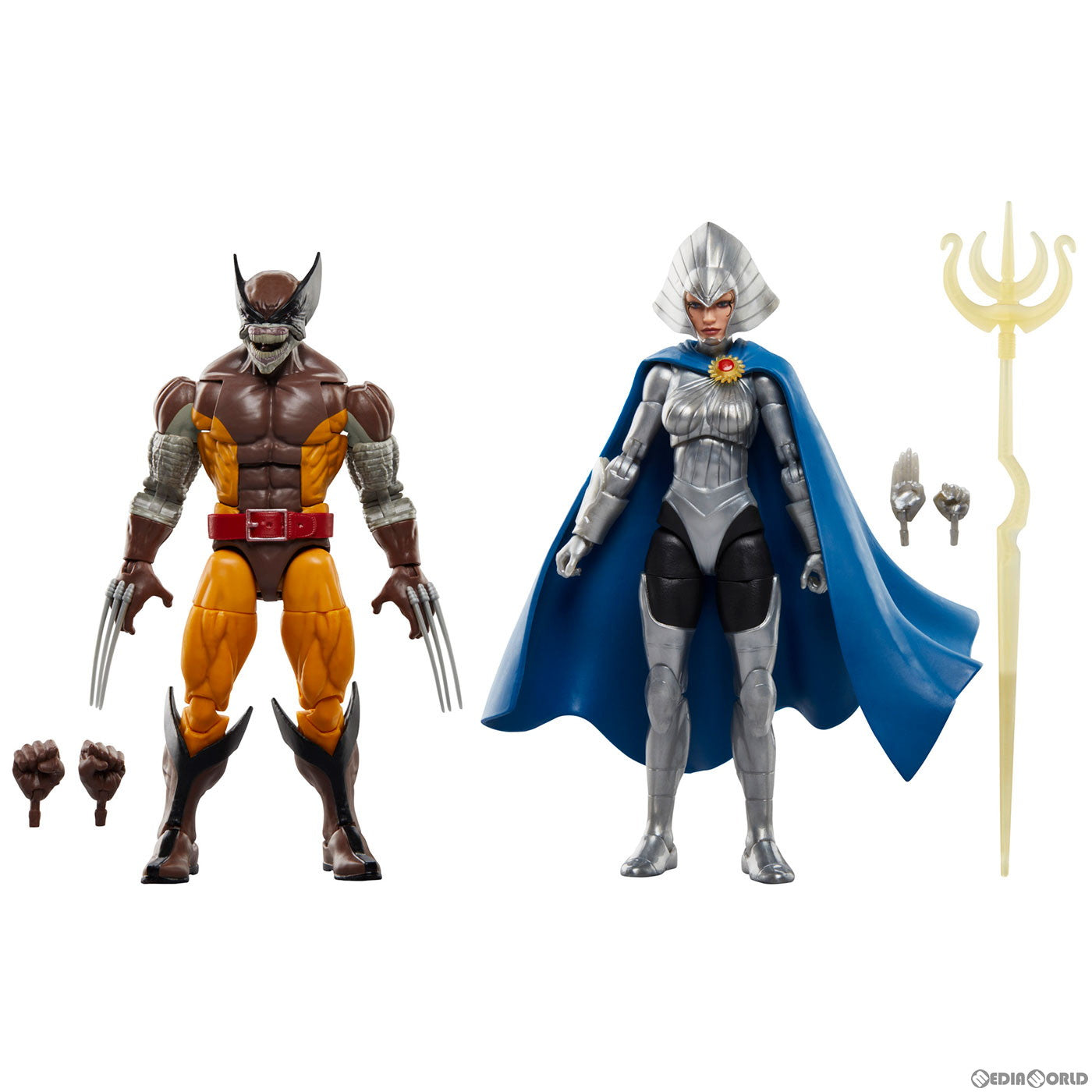 【新品即納】[FIG] マーベル・レジェンド ウルヴァリン50周年シリーズ ウルヴァリン&リランドラ・ネラマニ[コミック] 完成品 6インチ・アクションフィギュア ハズブロ/ホットトイズ(20240531)