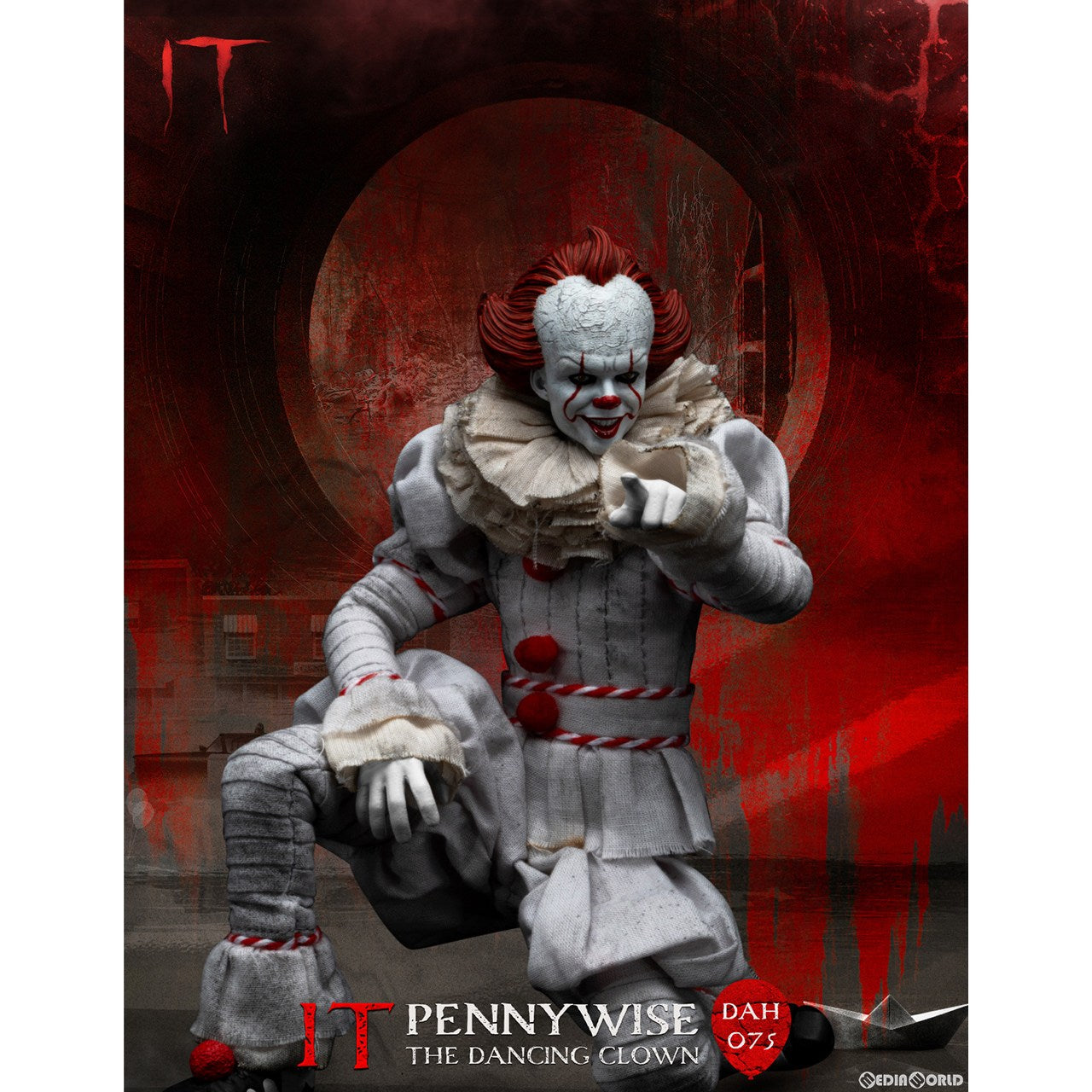 ホットトイズ ペニーワイズ pennywise 1/6フィギュア イット』1