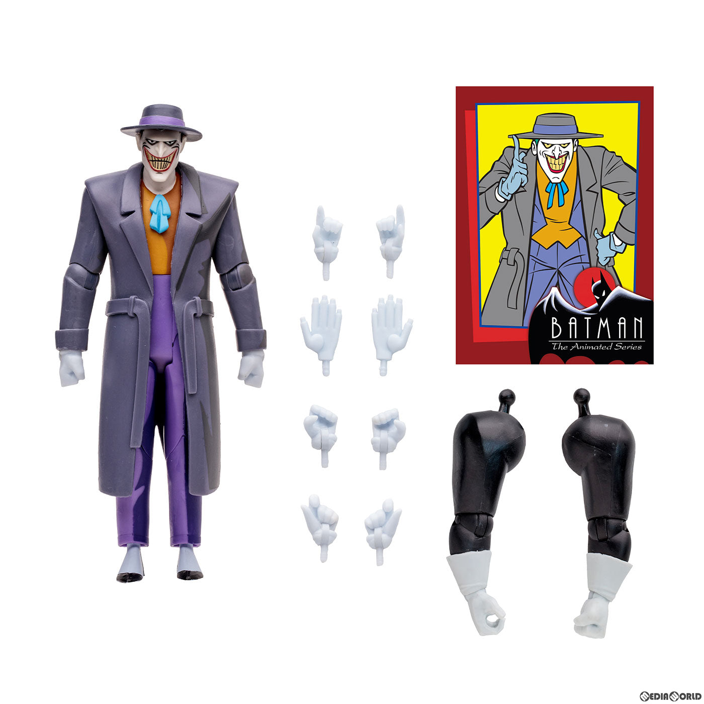 【新品即納】[FIG] DCダイレクト #06 ジョーカー バットマン アニメイテッド 完成品 6インチ・アクションフィギュア マクファーレン・トイズ/ホットトイズ(20240430)
