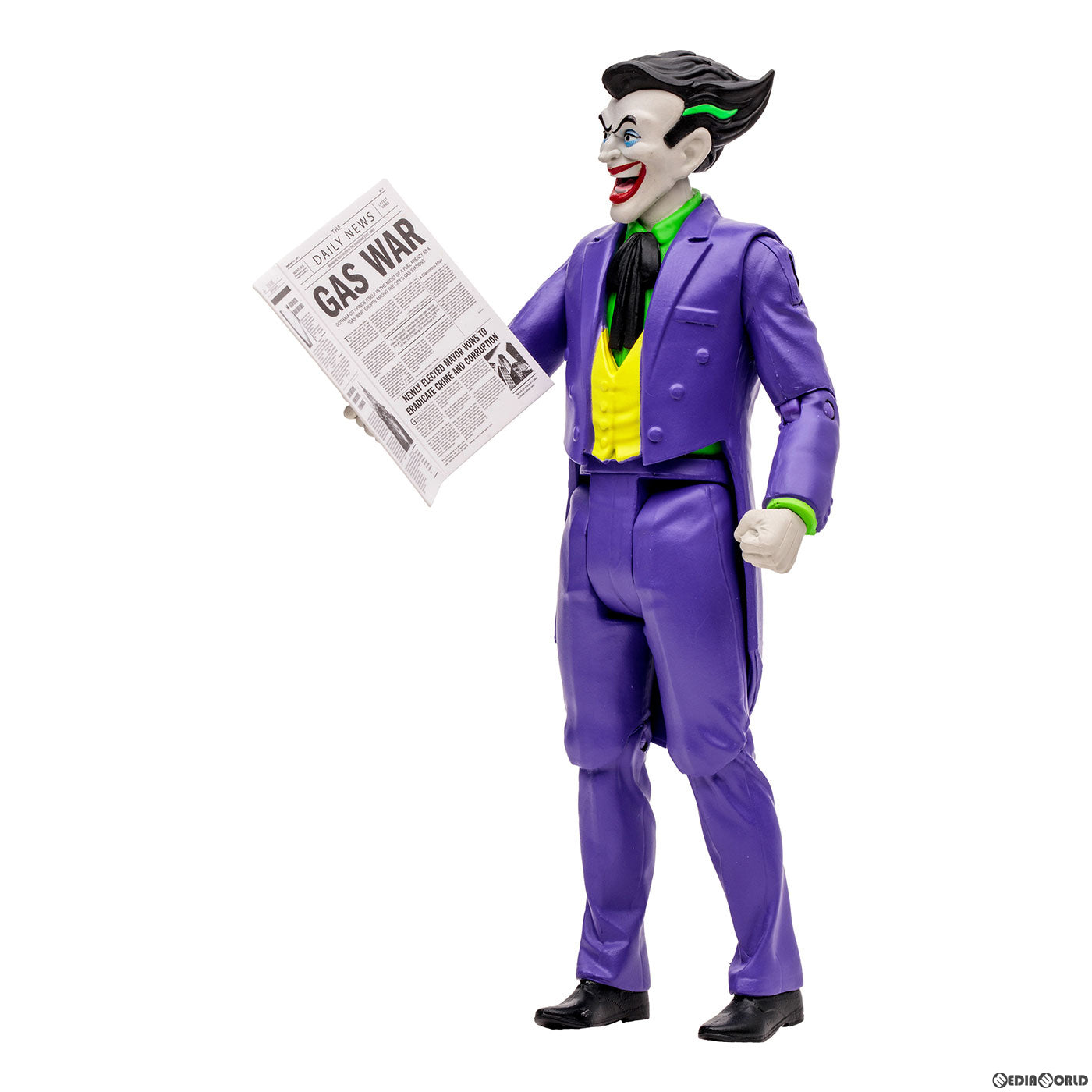 【新品即納】[FIG] DCレトロ #31 ジョーカー[アニメ『電光石火バットマン』] DCコミックス 完成品 6インチ・アクションフィギュア マクファーレン・トイズ/ホットトイズ(20240218)