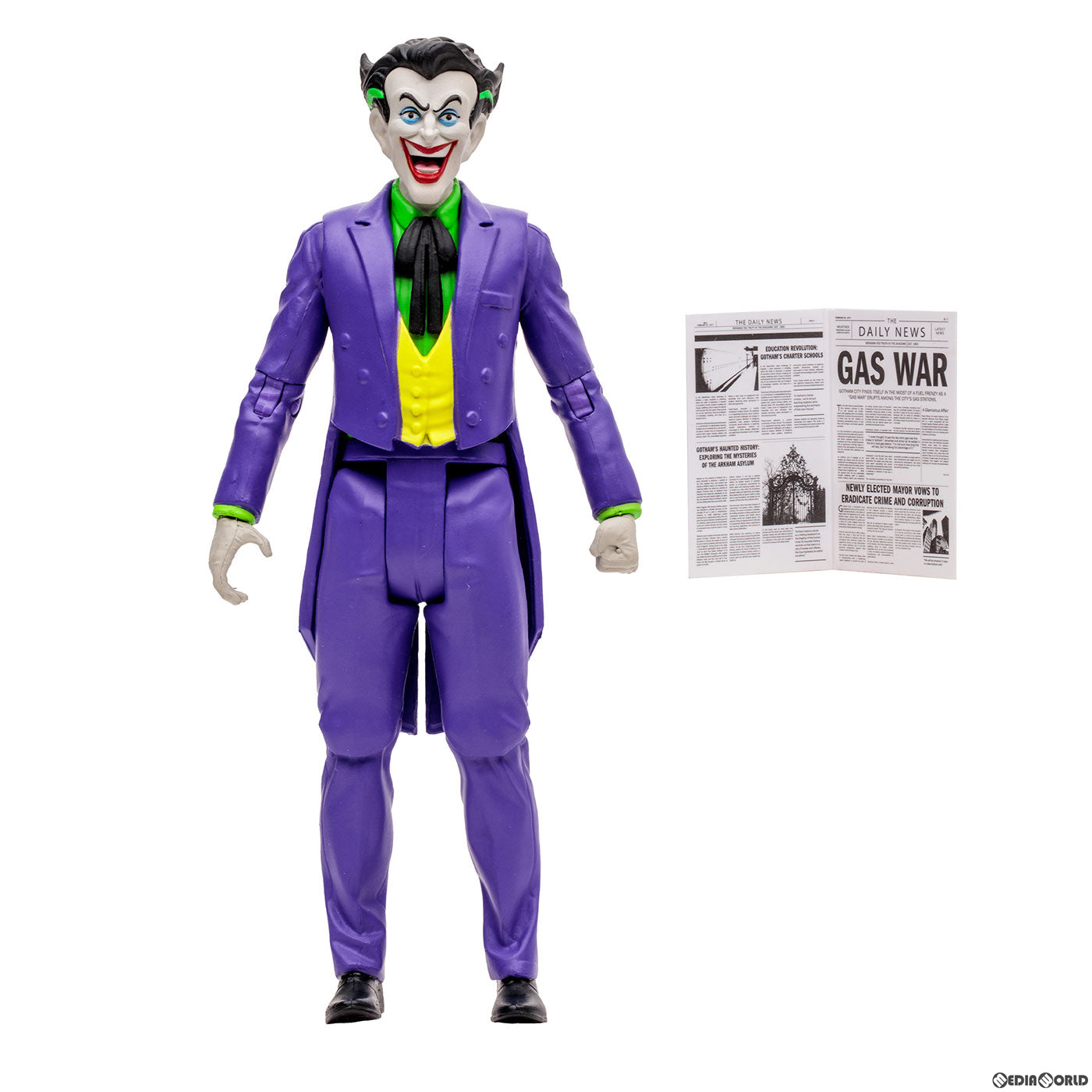 【新品即納】[FIG] DCレトロ #31 ジョーカー[アニメ『電光石火バットマン』] DCコミックス 完成品 6インチ・アクションフィギュア マクファーレン・トイズ/ホットトイズ(20240218)